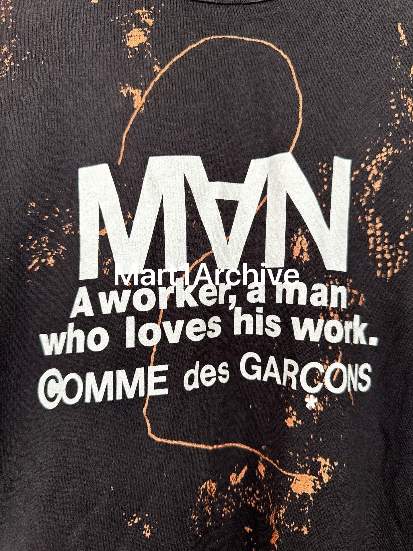 Comme des Garcons Comme des Garçons Graphic Splatter T-Shirt Size S Size US S / EU 44-46 / 1 - 5 Thumbnail