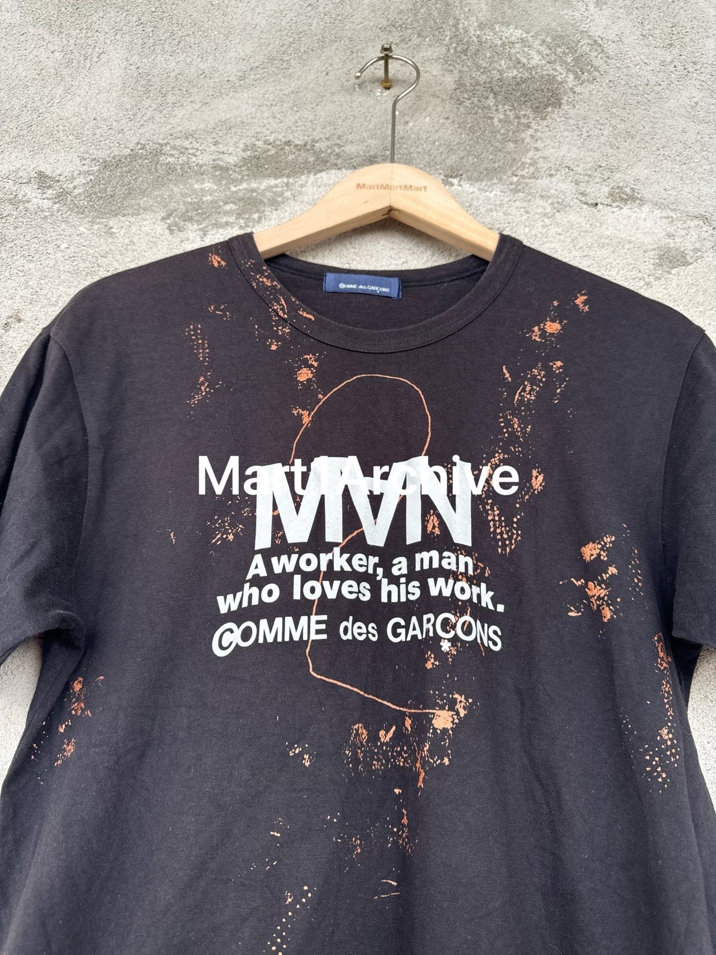 Comme des Garcons Comme des Garçons Graphic Splatter T-Shirt Size S Size US S / EU 44-46 / 1 - 4 Thumbnail