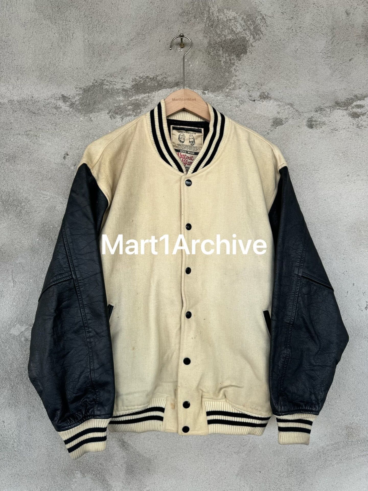 Hysteric Glamour Hysteric Glamour Nude Girl Varsity Jacket Size M Size US M / EU 48-50 / 2 - 4 Thumbnail