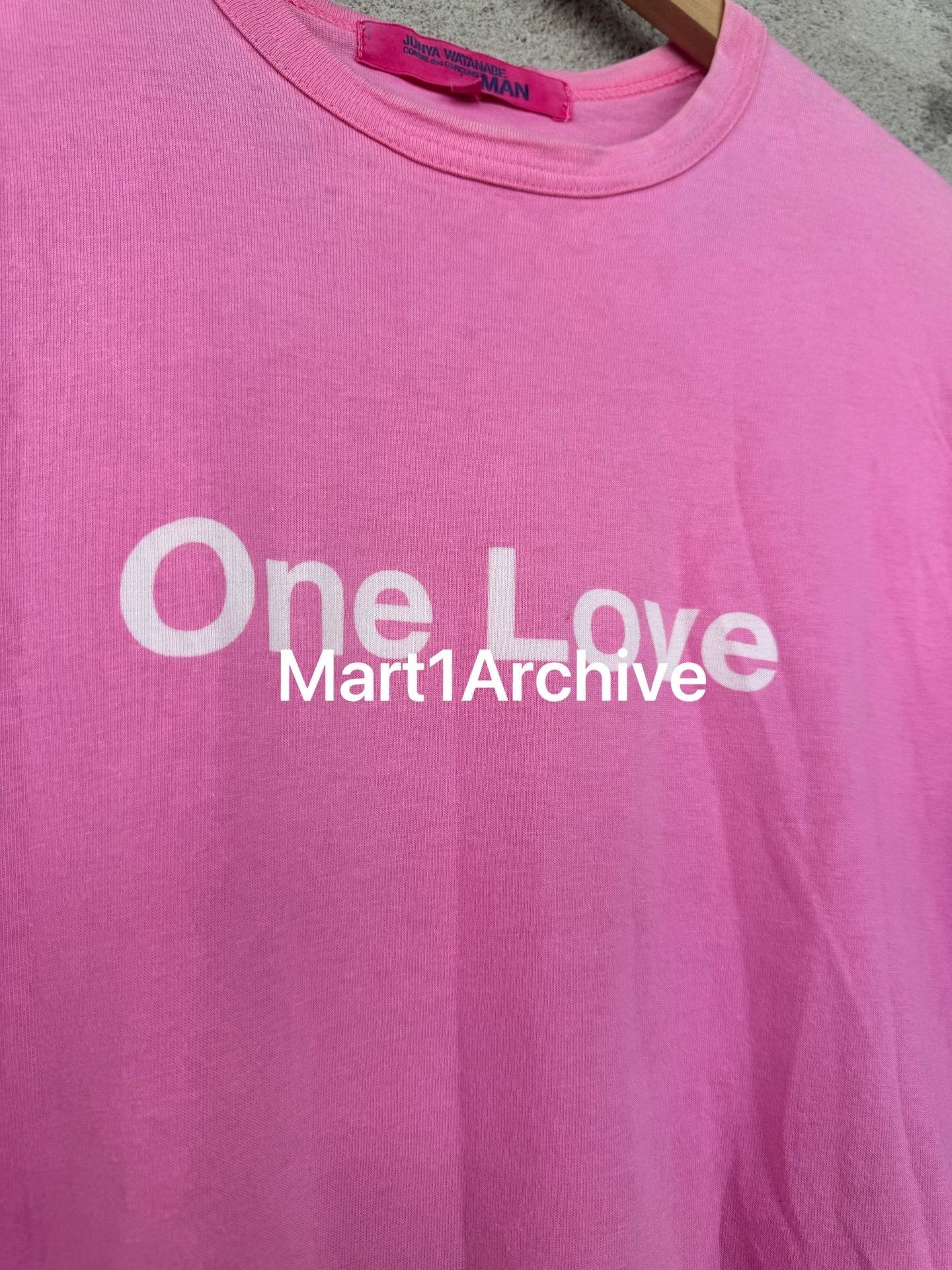 Junya Watanabe Junya Watanabe One Love T-Shirt Size M Size US M / EU 48-50 / 2 - 4 Thumbnail