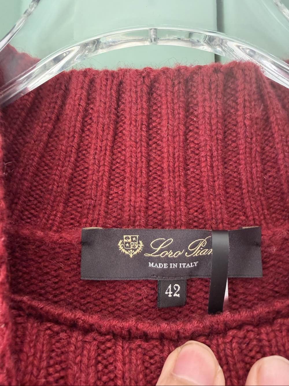 Loro Piana Loro Piana 100% Cashmere Elbow Patch Sweater Size 42 Size M / US 6-8 / IT 42-44 - 3 Thumbnail