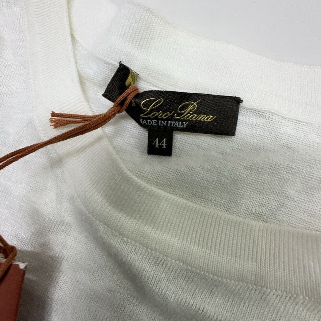 Loro Piana Loro Piana Linen T-Shirt IT 44 Size M / US 6-8 / IT 42-44 - 3 Thumbnail