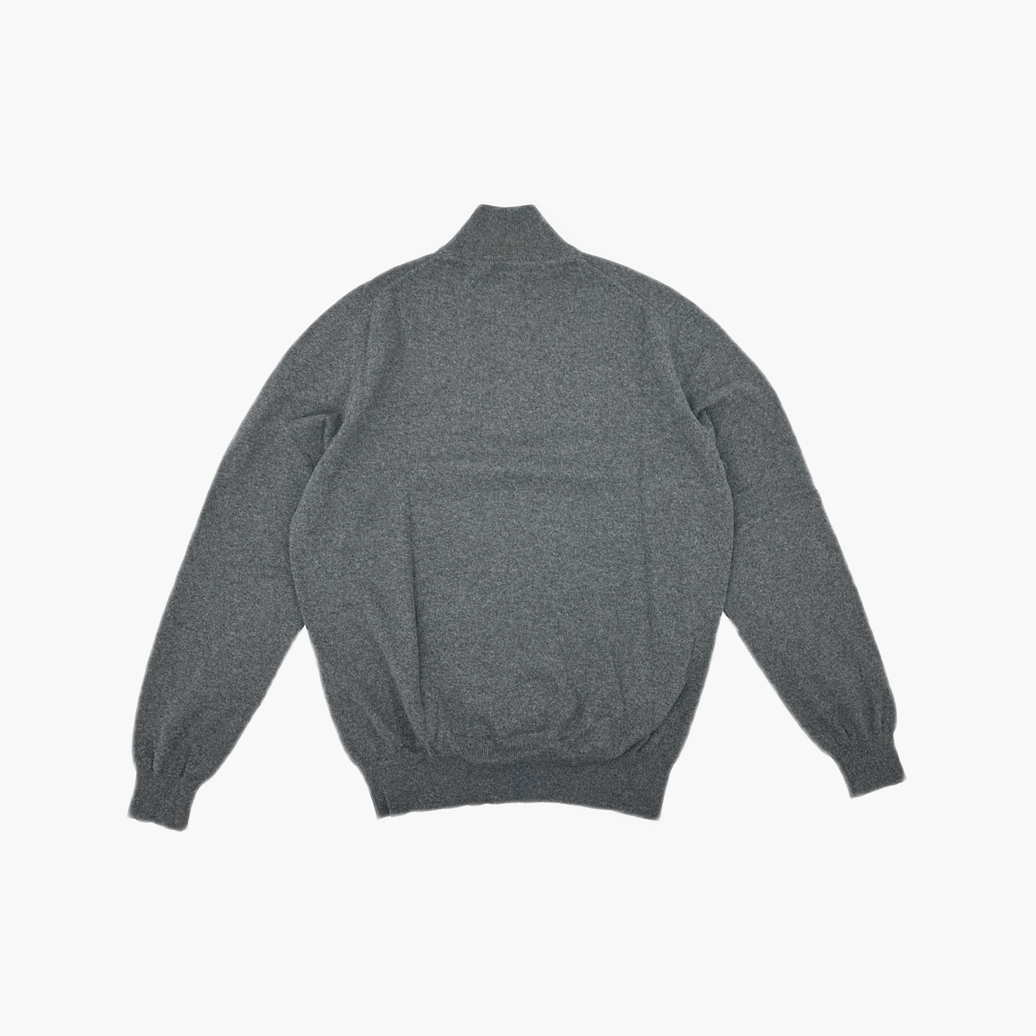 Loro Piana Loro Piana Baby Cashmere Half-Zip Sweater Size 50 Size US M / EU 48-50 / 2 - 2 Thumbnail