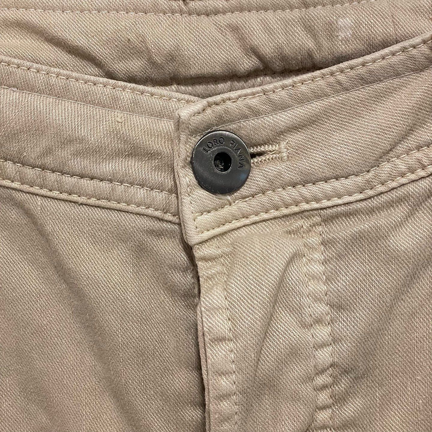 Loro Piana Loro Piana Linen Blend Pants Size 32 Size 32" / US 10 / IT 46 - 3 Thumbnail