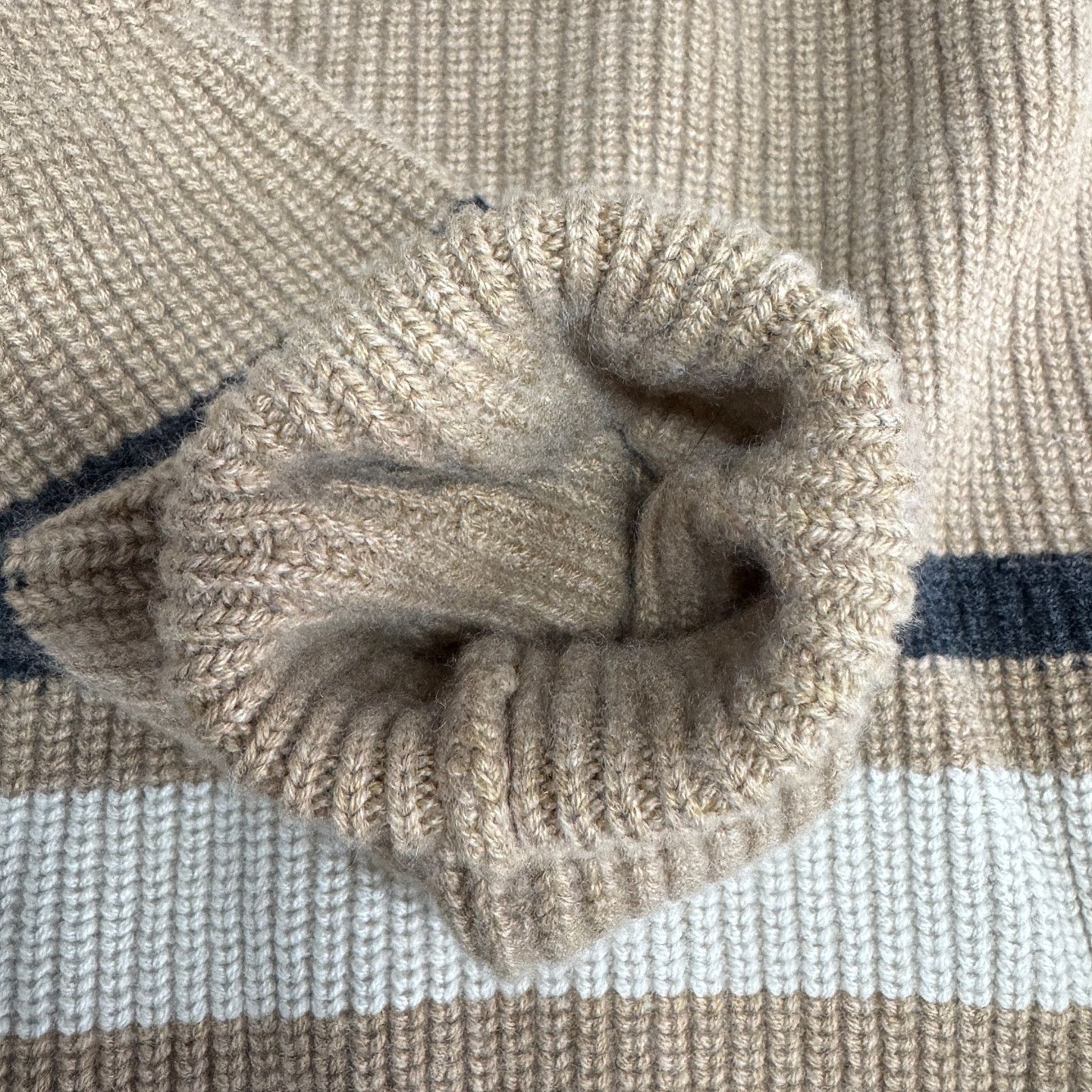 Loro Piana Loro Piana Striped Baby Cashmere Sweater Size S Size US S / EU 44-46 / 1 - 7 Thumbnail