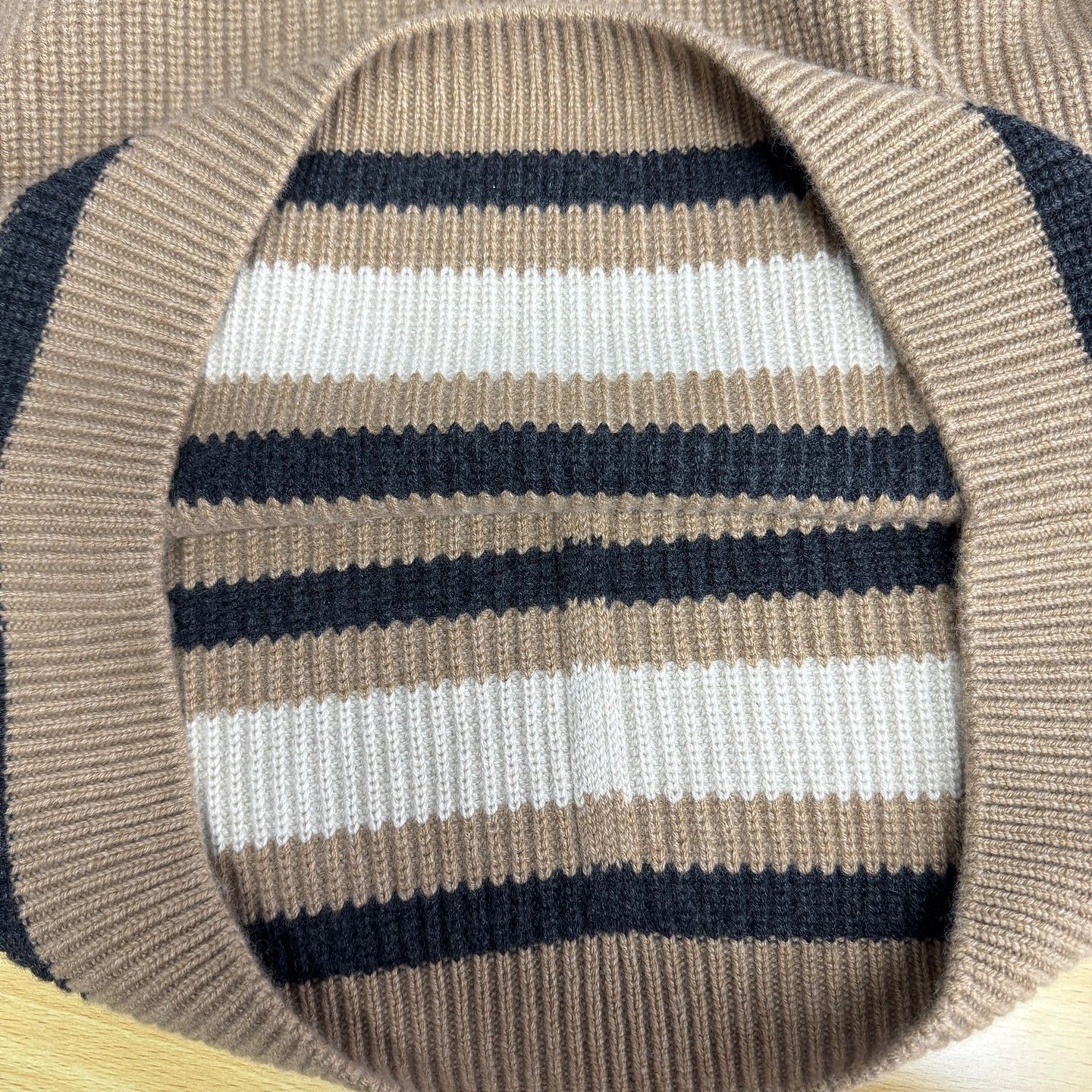 Loro Piana Loro Piana Striped Baby Cashmere Sweater Size S Size US S / EU 44-46 / 1 - 6 Thumbnail