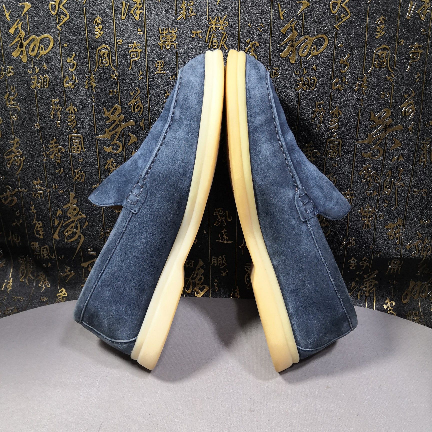 Loro Piana Loro Piana Summer Walk Suede Slip Ons Size 38 Size US 5.5 / EU 38 - 7 Thumbnail