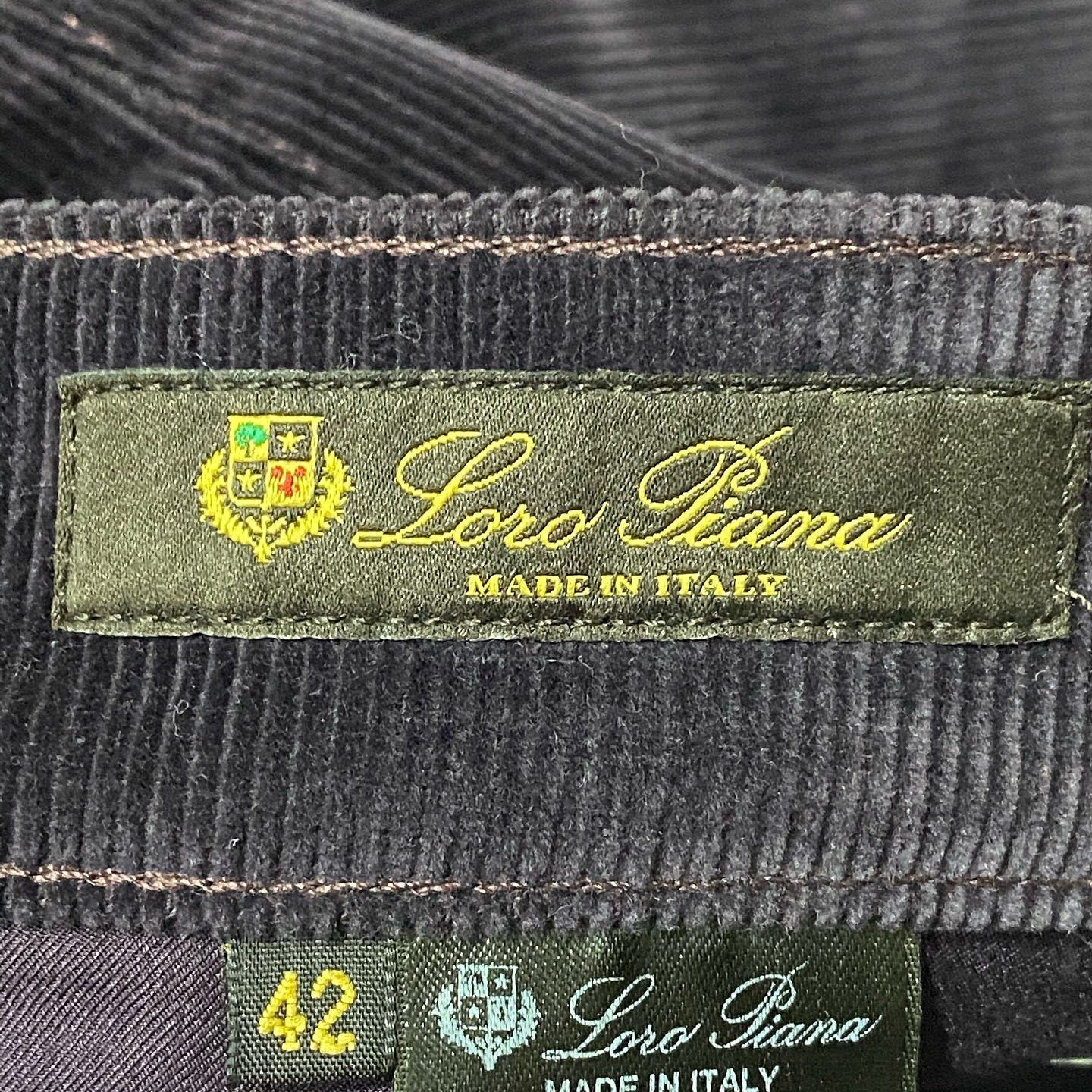 Loro Piana Loro Piana Corduroy Pants Size 42 Size 28" / US 6 / IT 42 - 3 Thumbnail