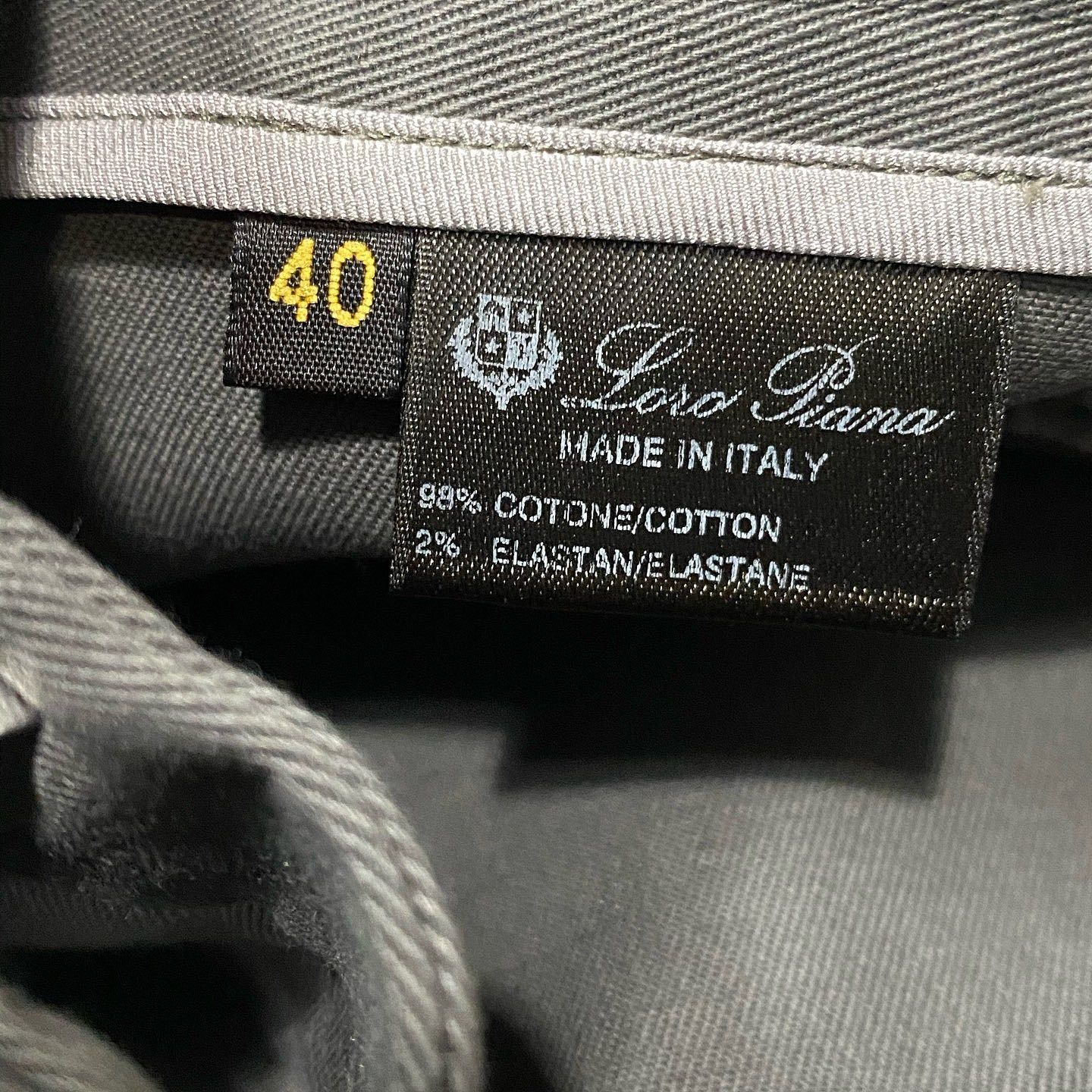 Loro Piana Loro Piana Cotton Blend Casual Pants Size 40 Size 27" / US 4 / IT 40 - 4 Thumbnail