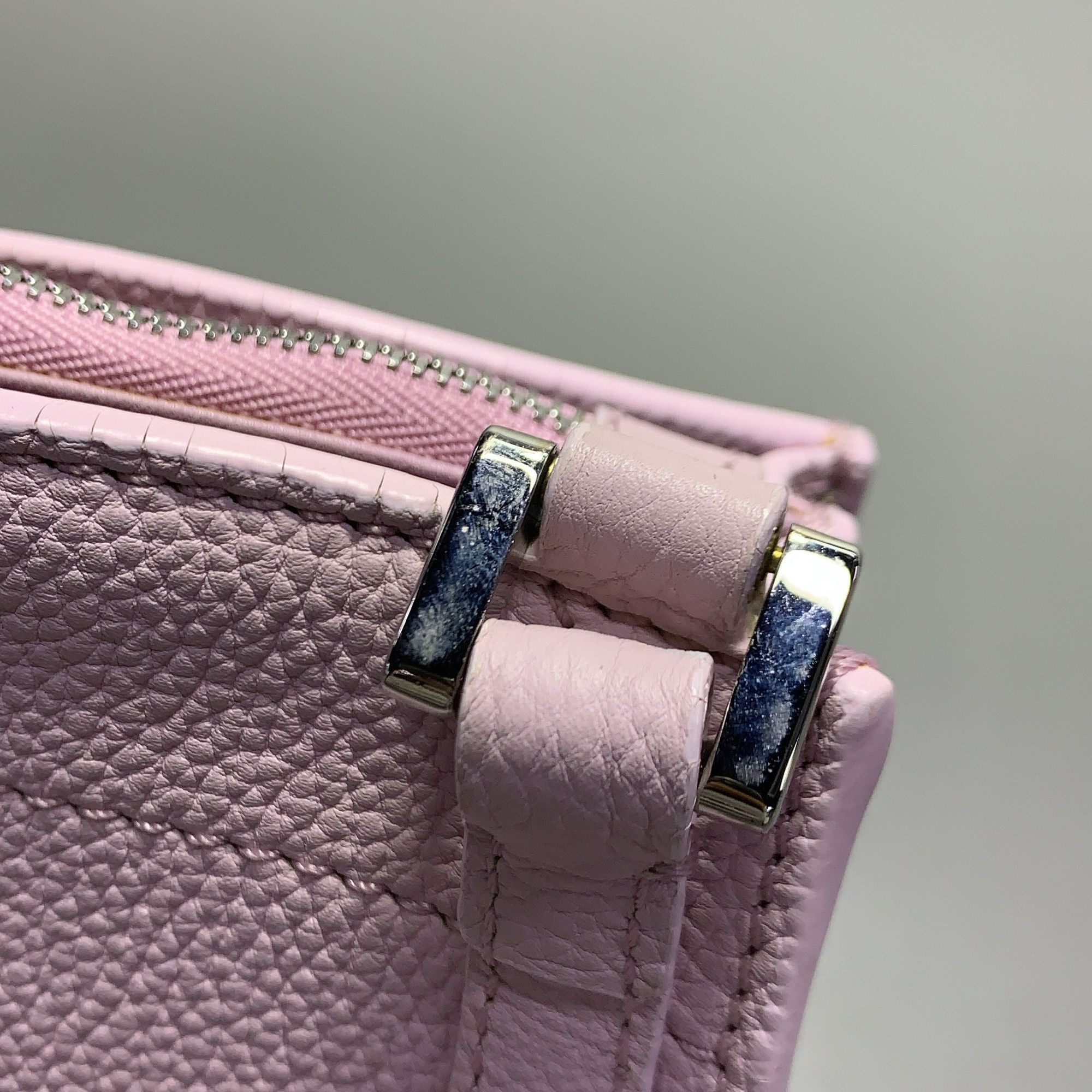 Loro Piana Loro Piana Pink Leather Shoulder Bag Size ONE SIZE - 10 Thumbnail