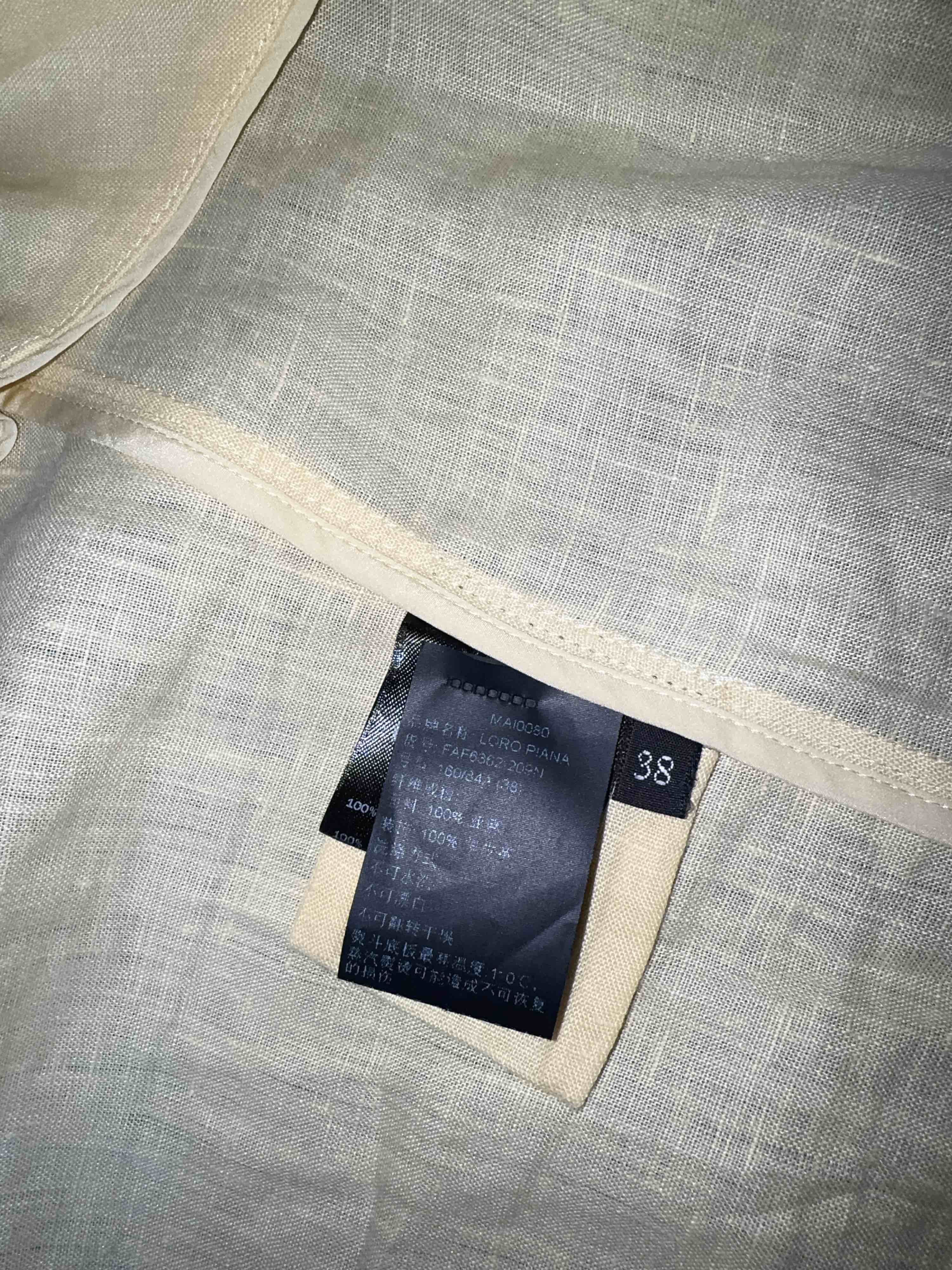 Loro Piana Loro Piana Linen Traveler Jacket Size 38 Size XS / US 0-2 / IT 36-38 - 8 Thumbnail