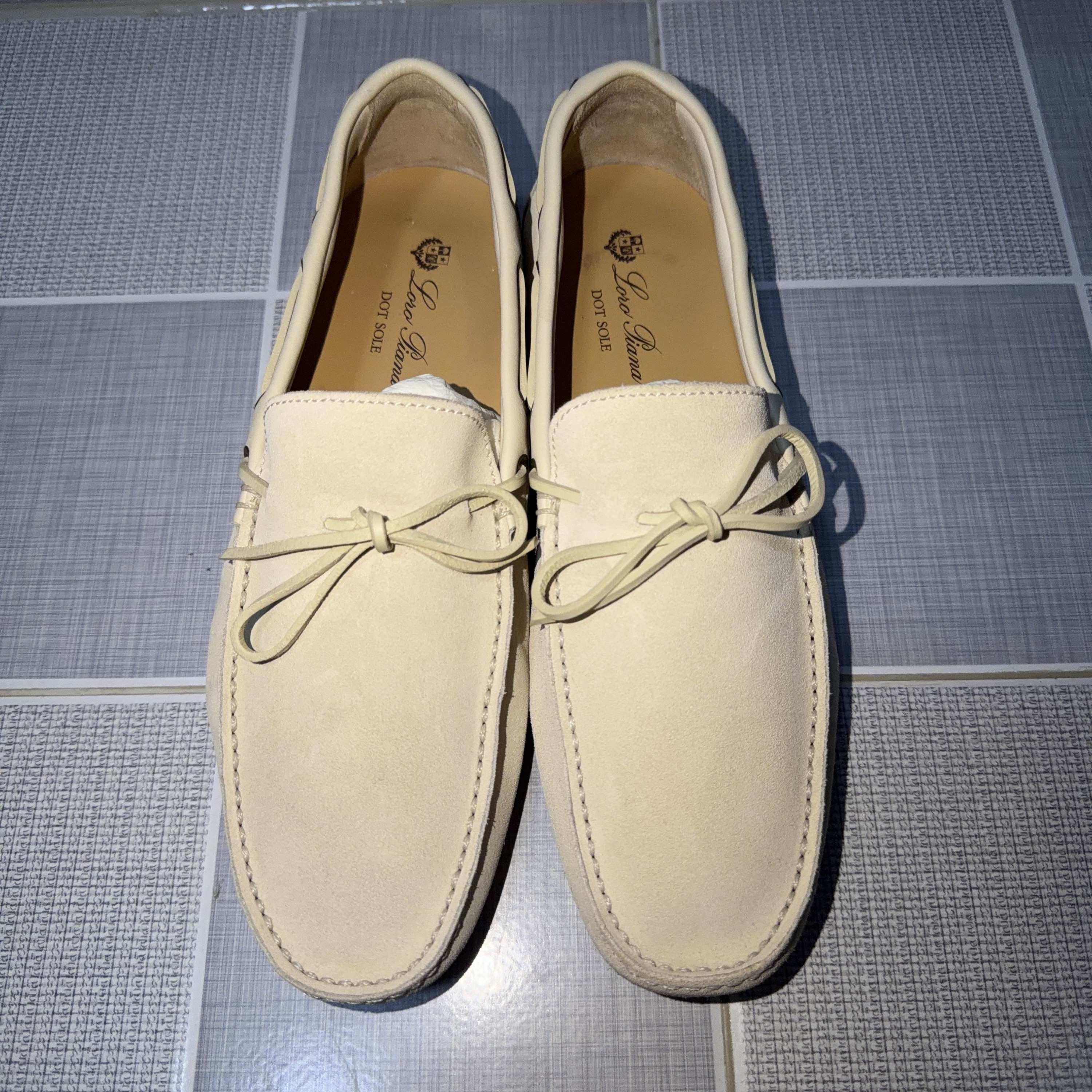Loro Piana Loro Piana Suede Loafers Beige Size 8 Size US 8 / EU 41 - 2 Thumbnail