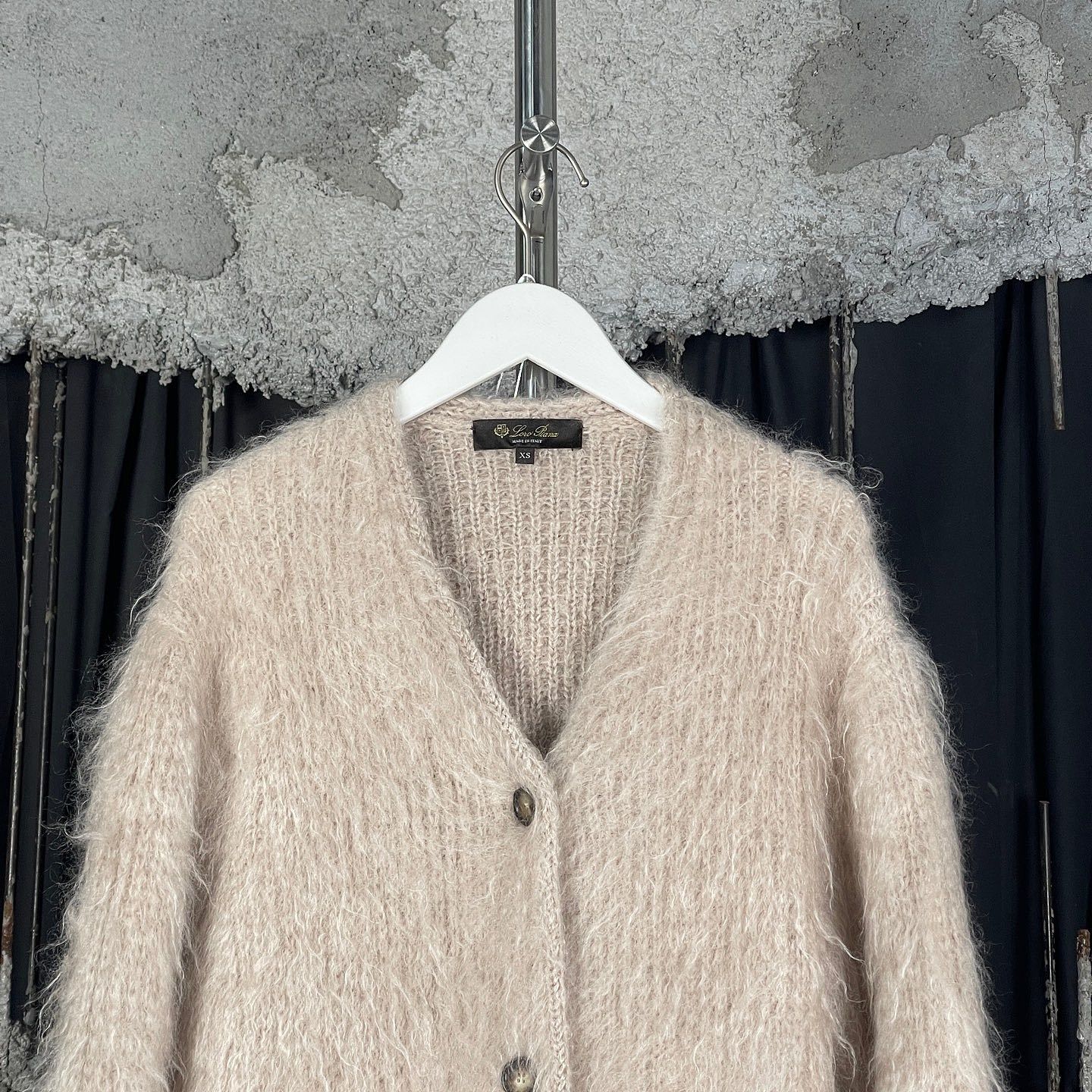 Loro Piana Loro Piana Mohair Cashmere V-Neck Cardigan Size XS Size XS / US 0-2 / IT 36-38 - 5 Thumbnail