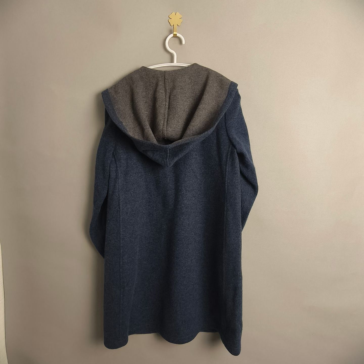 Loro Piana Loro Piana Cashmere Hooded Coat Navy XS Size XS / US 0-2 / IT 36-38 - 2 Thumbnail
