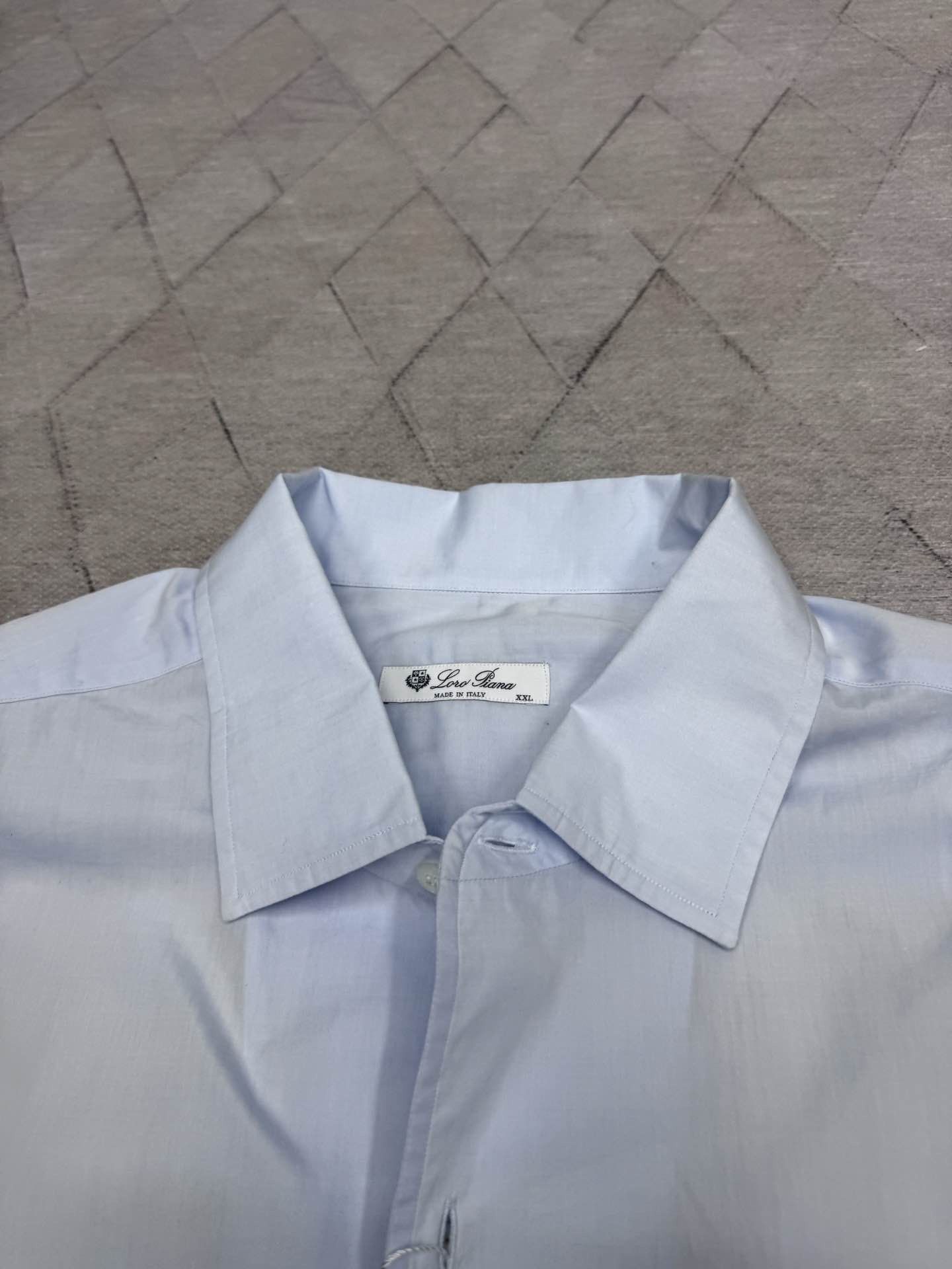 Loro Piana Loro Piana Cotton Button Up Shirt XXL Size US XXL / EU 58 / 5 - 3 Thumbnail