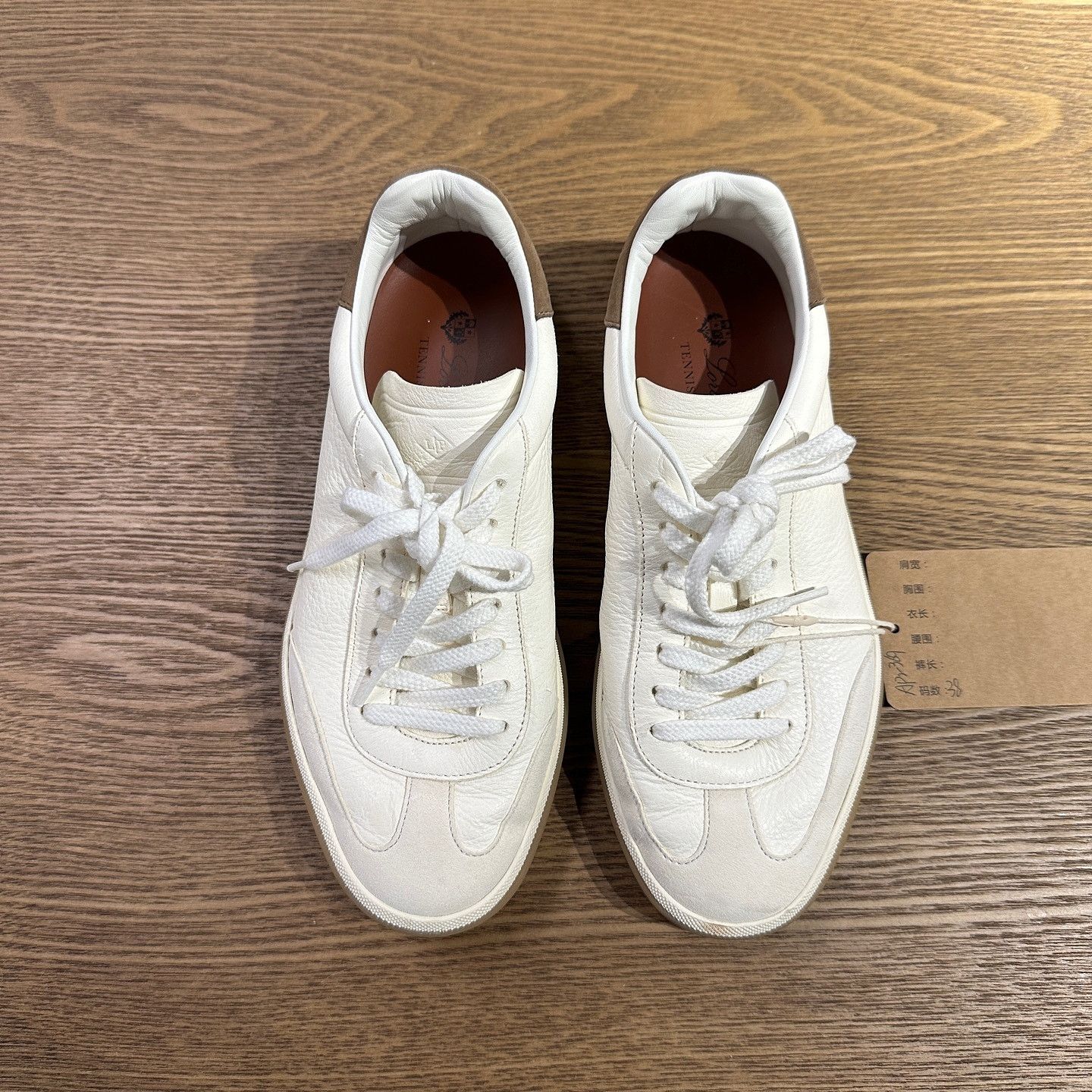 Loro Piana Loro Piana Leather Low-Top Sneakers Size 38 Size US 8 / IT 38 - 6 Thumbnail
