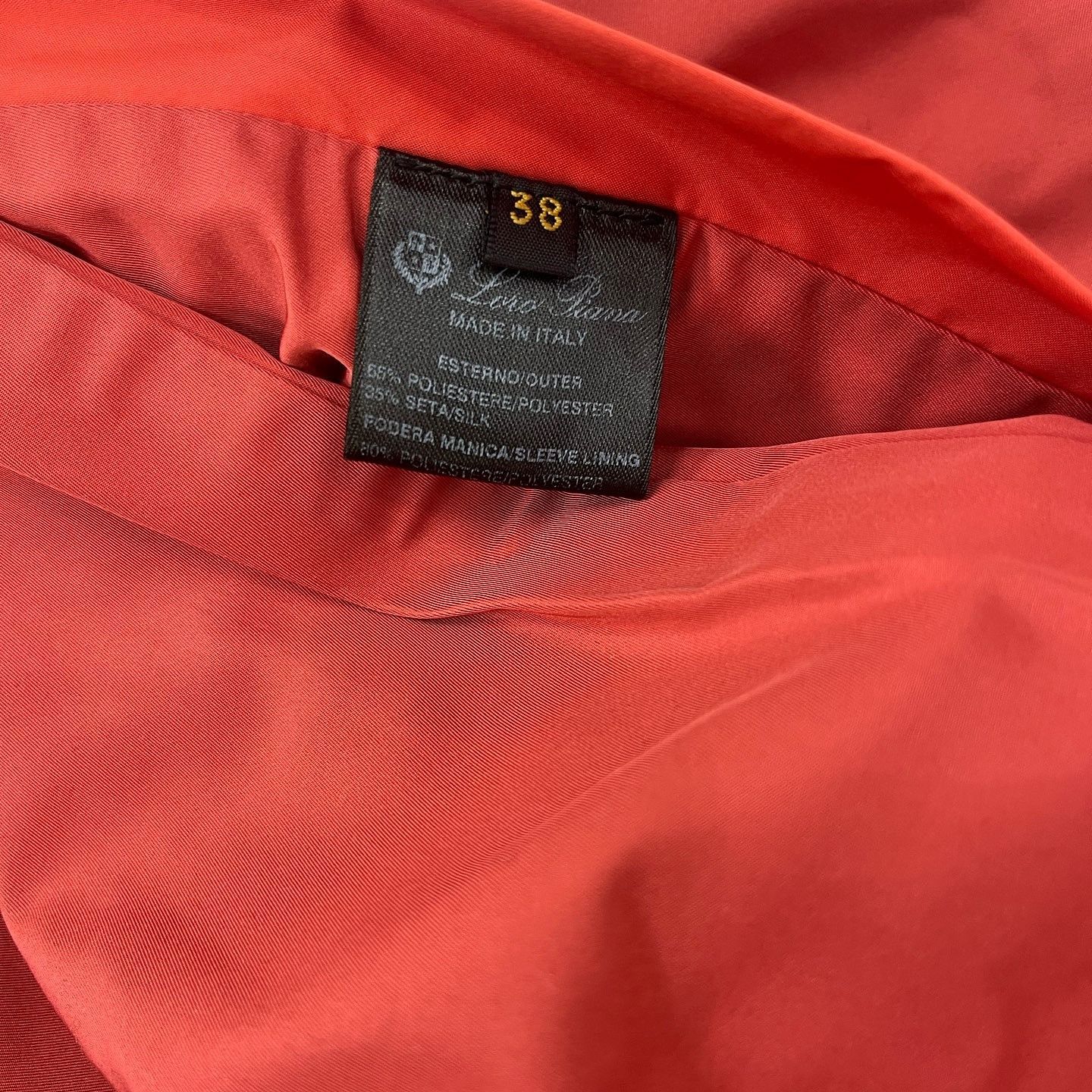 Loro Piana Loro Piana Red Hooded Jacket Size 38 Size XS / US 0-2 / IT 36-38 - 4 Thumbnail