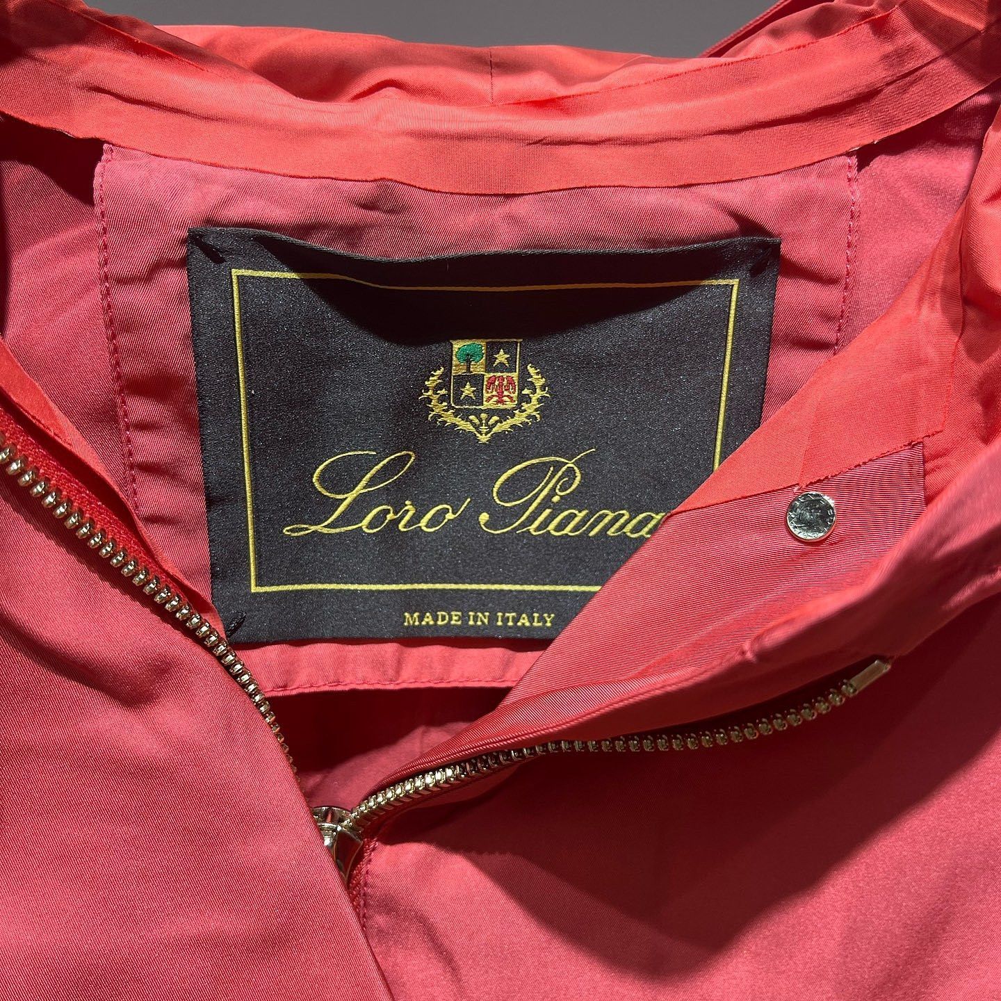 Loro Piana Loro Piana Red Hooded Jacket Size 38 Size XS / US 0-2 / IT 36-38 - 3 Thumbnail