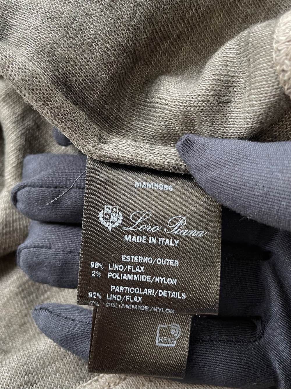 Loro Piana Loro Piana Linen Blend T-Shirt Size XS Size US XS / EU 42 / 0 - 4 Thumbnail