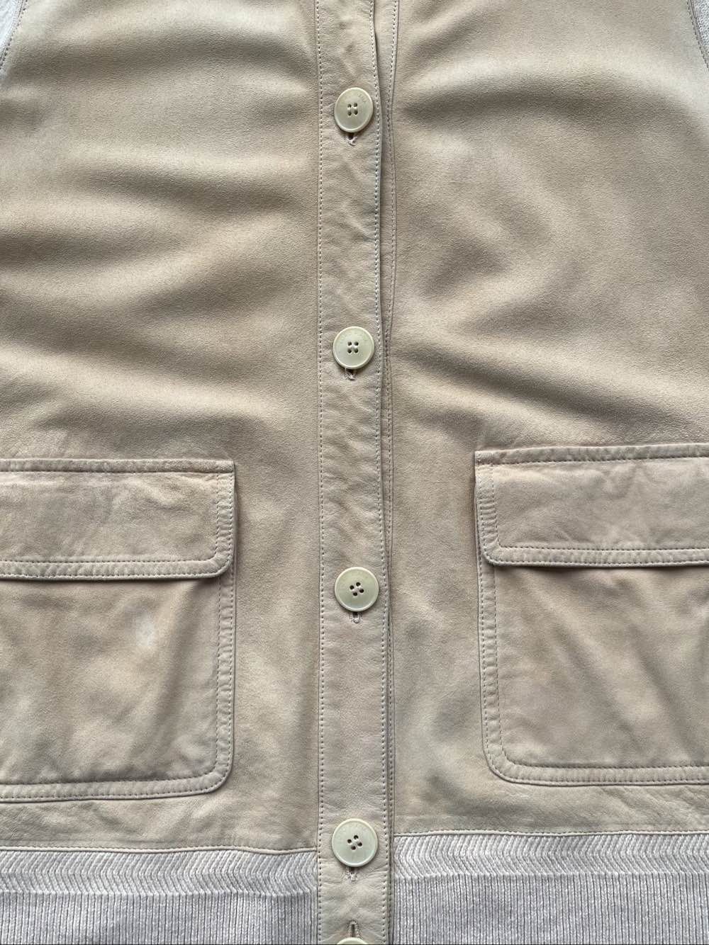 Loro Piana Loro Piana Baby Cashmere Suede Jacket Size 40 Size S / US 4 / IT 40 - 5 Thumbnail