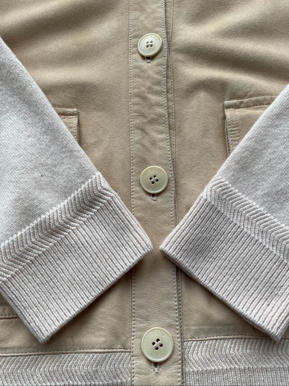 Loro Piana Loro Piana Baby Cashmere Suede Jacket Size 40 Size S / US 4 / IT 40 - 6 Thumbnail