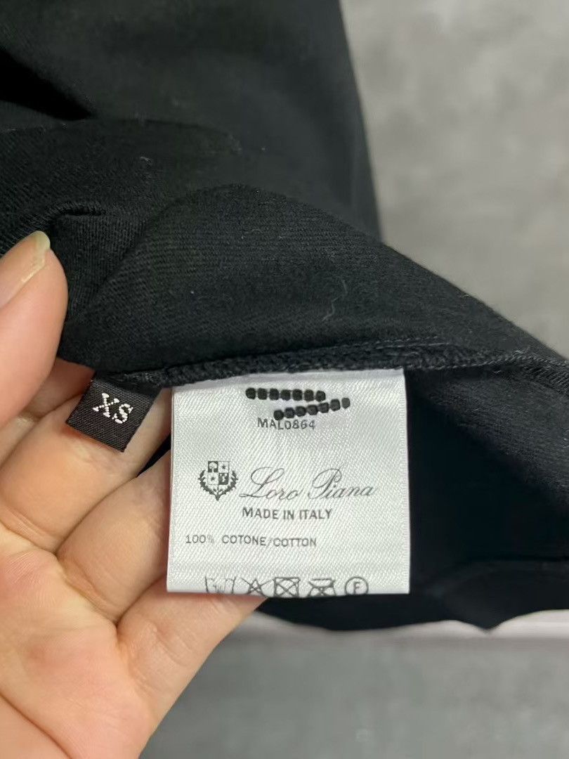 Loro Piana Loro Piana x Hiroshi Fujiwara Logo T-Shirt Size XS Size US XS / EU 42 / 0 - 4 Thumbnail