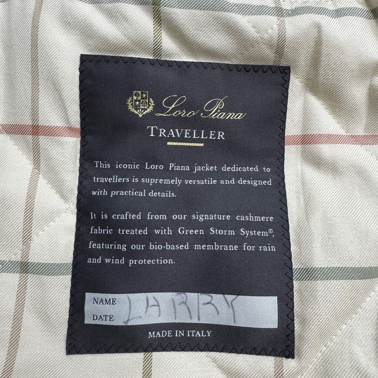 Loro Piana Loro Piana Cashmere Traveller Jacket Size 50 Size US M / EU 48-50 / 2 - 5 Thumbnail
