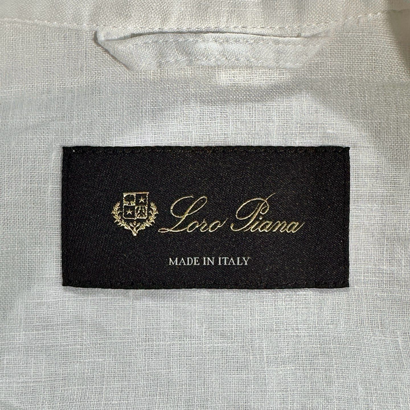 Loro Piana Loro Piana Linen Zip Jacket IT 42 Size M / US 6-8 / IT 42-44 - 3 Thumbnail