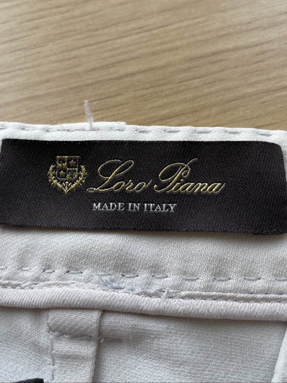 Loro Piana Loro Piana White Cotton Pants Size 38 Size 26" / US 2 / IT 38 - 3 Thumbnail