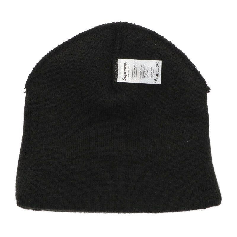 Supreme Supreme 21AW Logo Beanie Black Size ONE SIZE Size ONE SIZE - 3 Thumbnail
