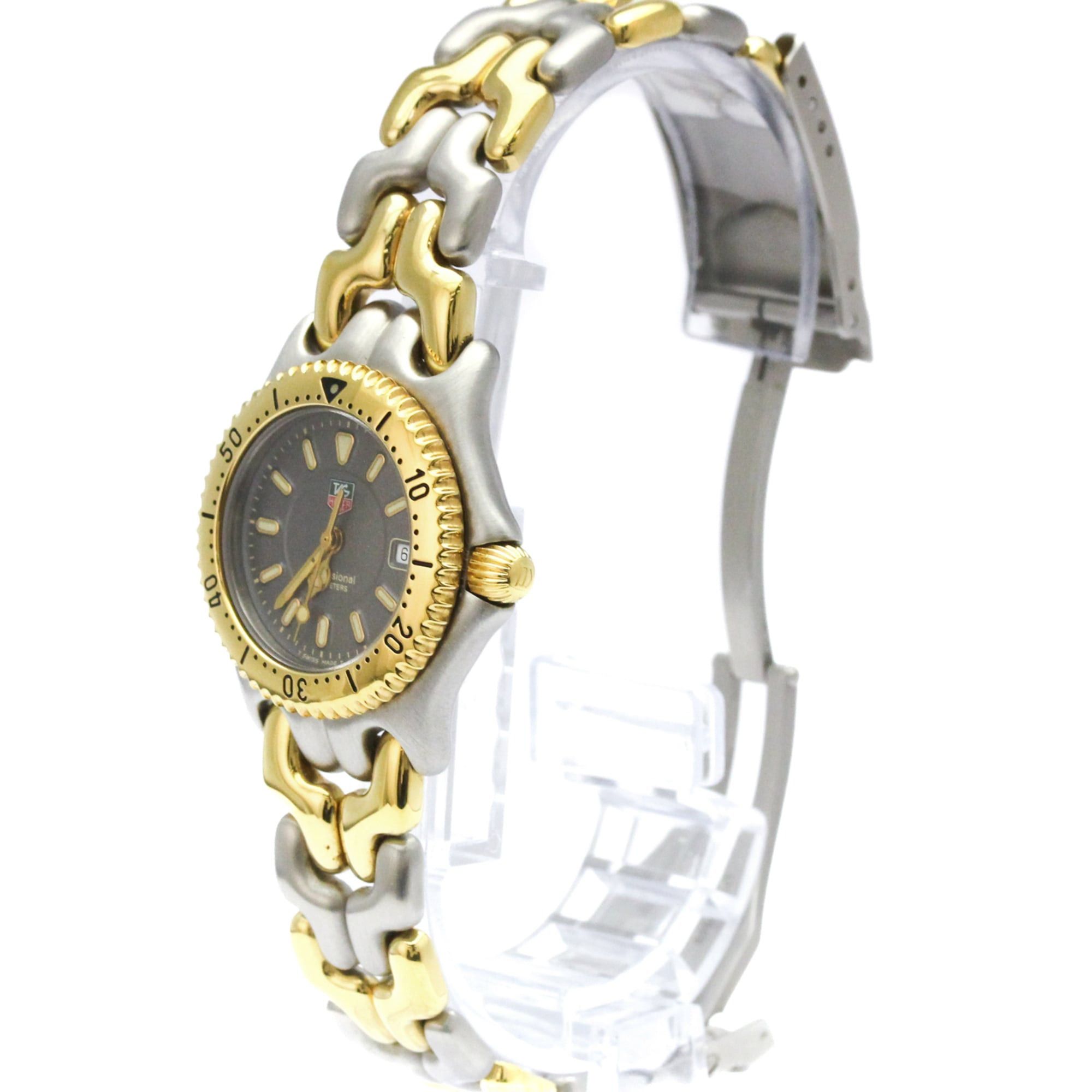 Tag Heuer TAG HEUER Sel 200M Gold Plated Steel Ladies Watch WG1320 Polished Size ONE SIZE - 2 Thumbnail