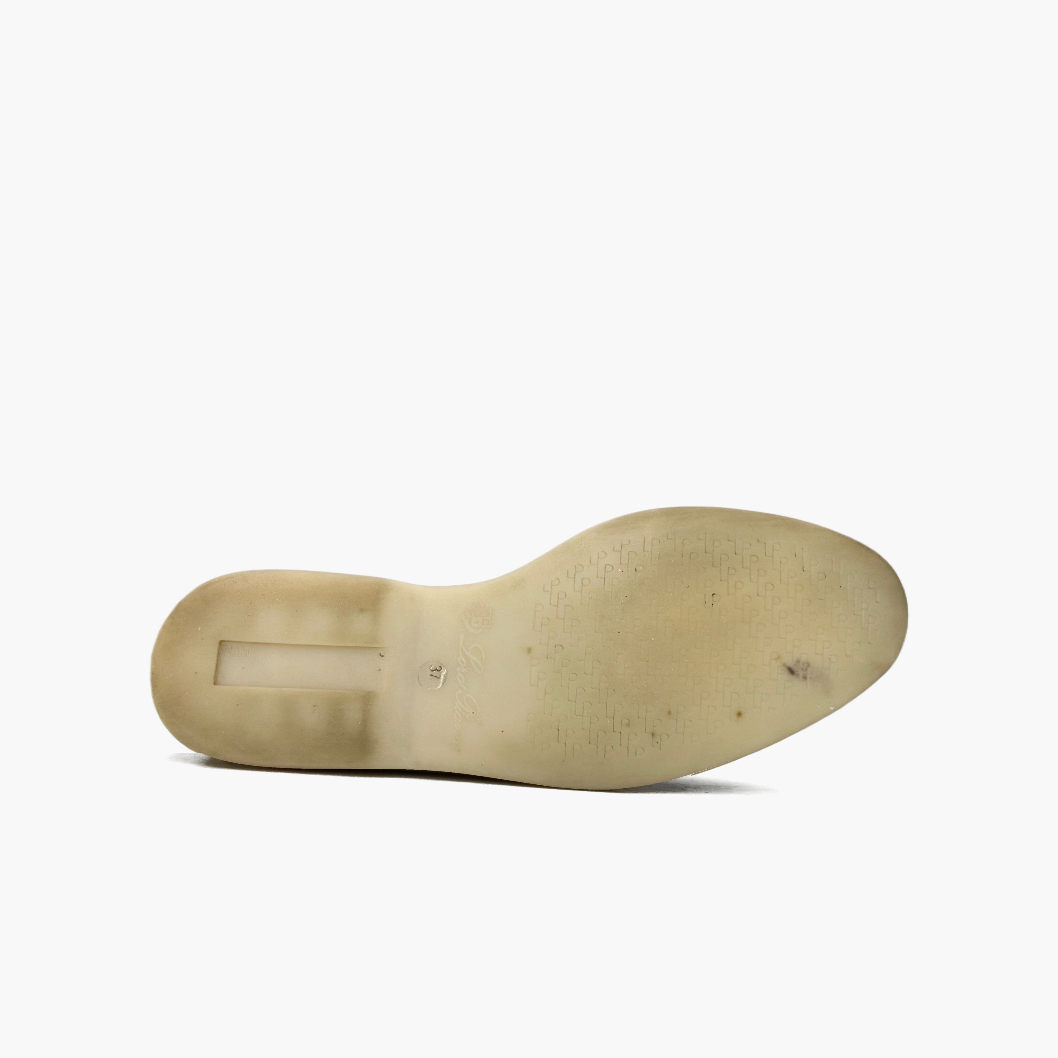 Loro Piana Loro Piana Suede Gold Charm Loafers Size 37 Size US 7 / IT 37 - 7 Thumbnail