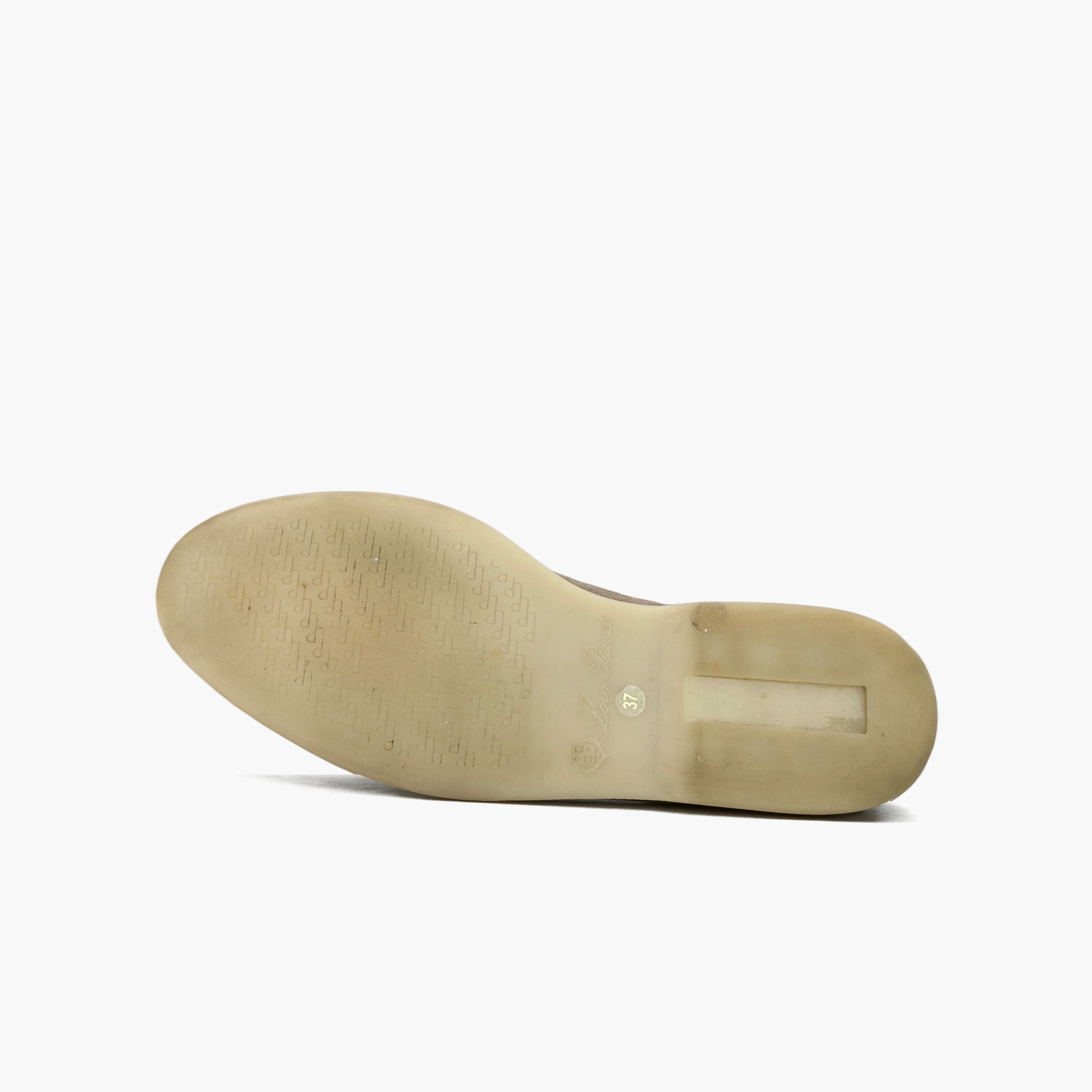 Loro Piana Loro Piana Suede Gold Charm Loafers Size 37 Size US 7 / IT 37 - 8 Thumbnail