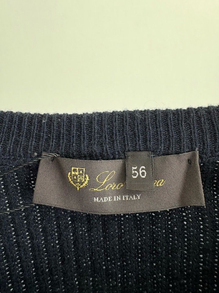 Loro Piana Loro Piana Cashmere Rib-Knit Sweater Size XL (56) Size US XL / EU 56 / 4 - 3 Thumbnail