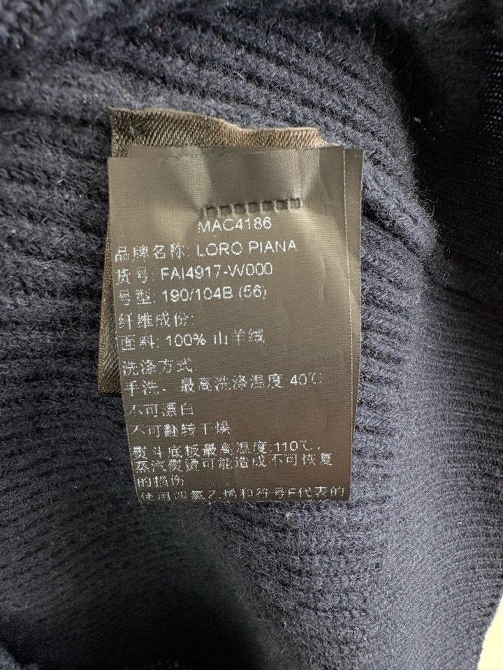 Loro Piana Loro Piana Cashmere Rib-Knit Sweater Size XL (56) Size US XL / EU 56 / 4 - 4 Thumbnail