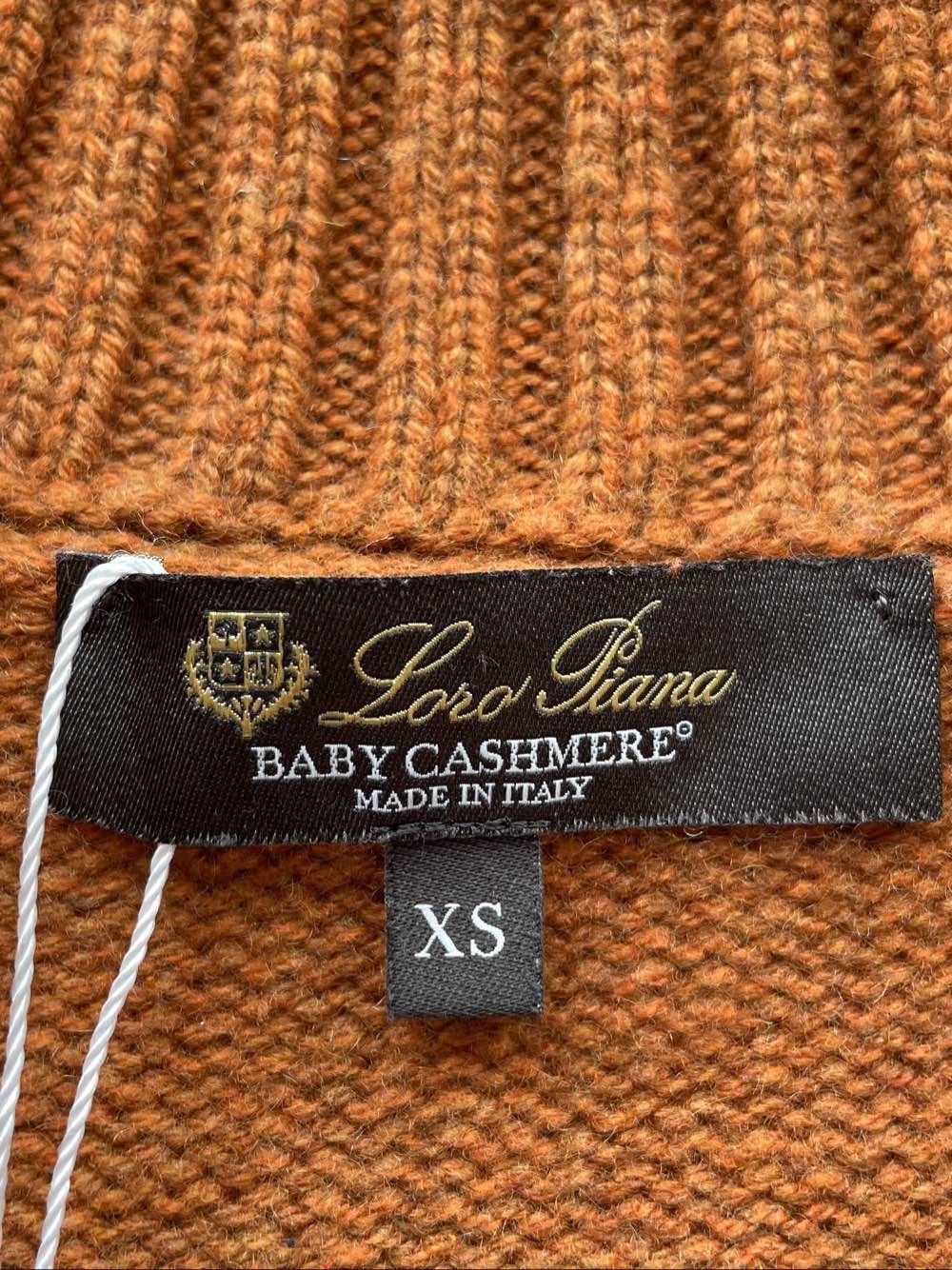 Loro Piana Loro Piana Baby Cashmere Quarter Zip Sweater XS Size XS / US 0-2 / IT 36-38 - 3 Thumbnail