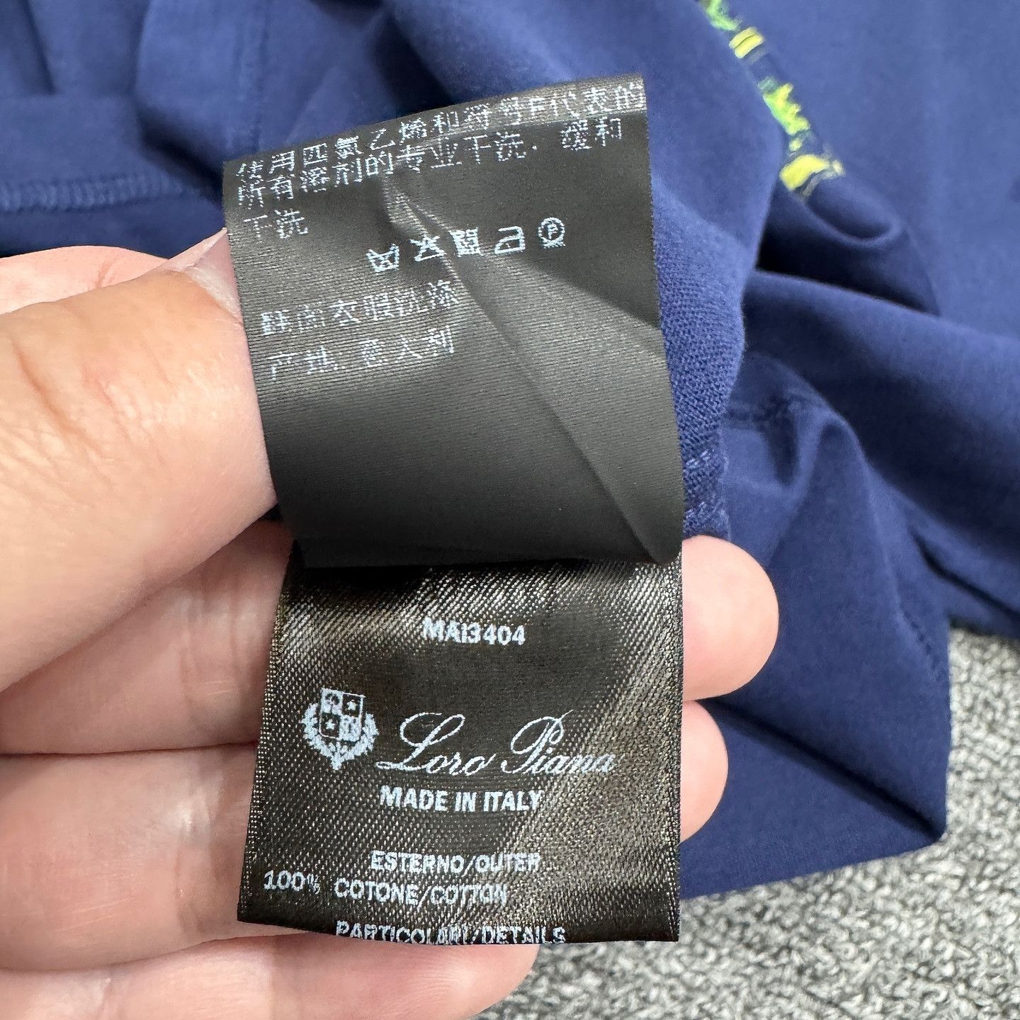 Loro Piana Loro Piana University Graphic T-Shirt Size M Size US M / EU 48-50 / 2 - 5 Thumbnail