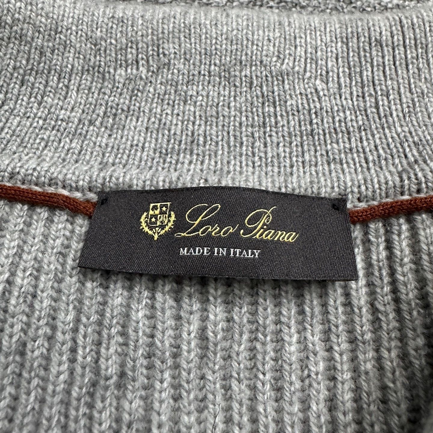Loro Piana Loro Piana Cashmere Knit Polo Size 52 Size US L / EU 52-54 / 3 - 3 Thumbnail
