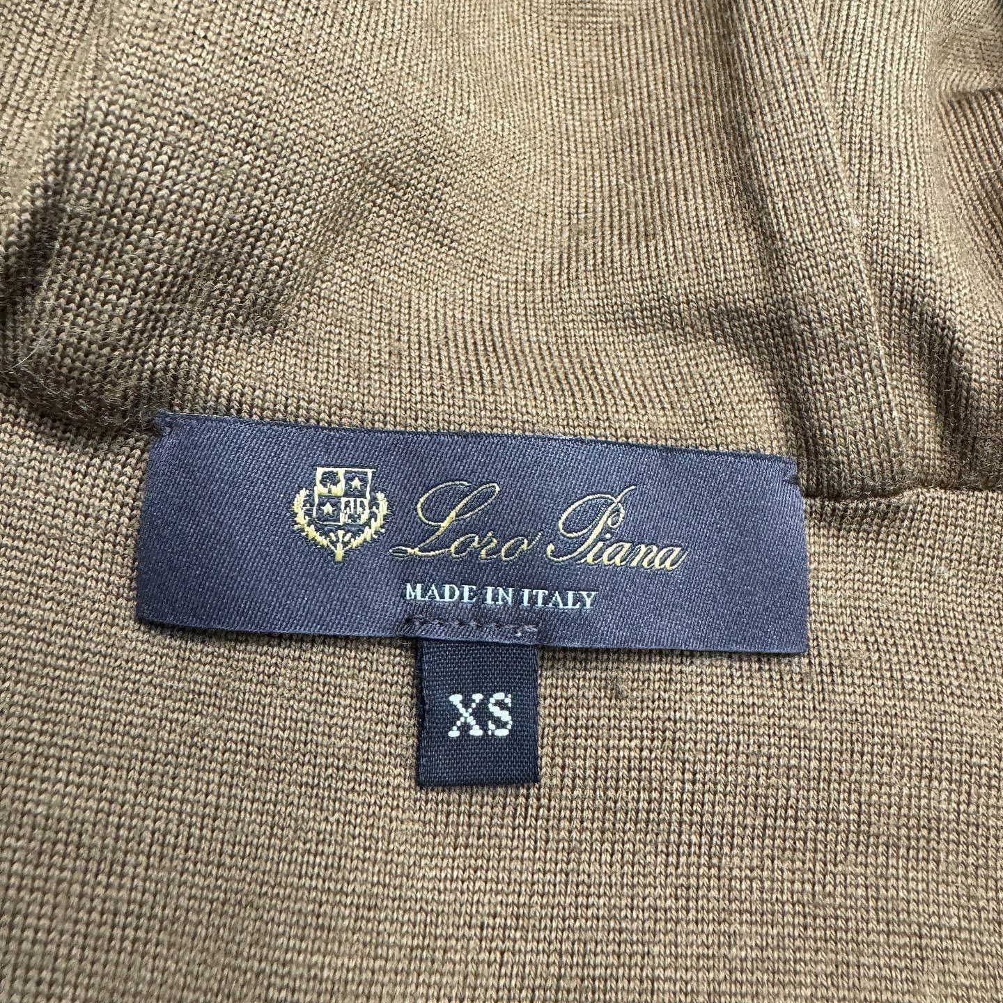 Loro Piana Loro Piana Cashmere Hooded Zip Jacket Size XS Size US XS / EU 42 / 0 - 3 Thumbnail
