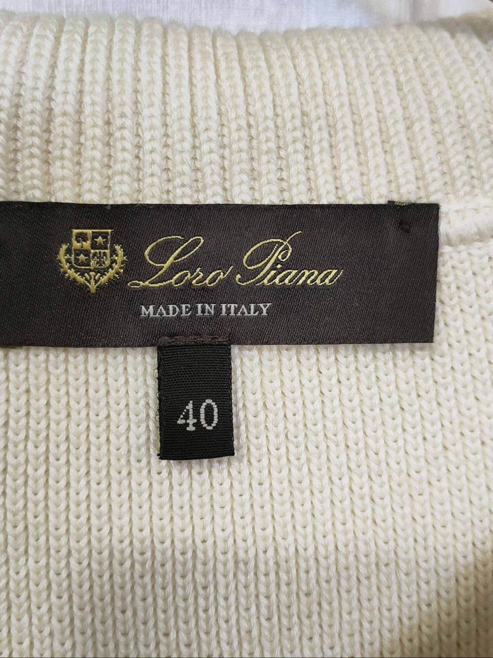 Loro Piana Loro Piana Silk Cotton Zip Hoodie Size 40 Size S / US 4 / IT 40 - 3 Thumbnail
