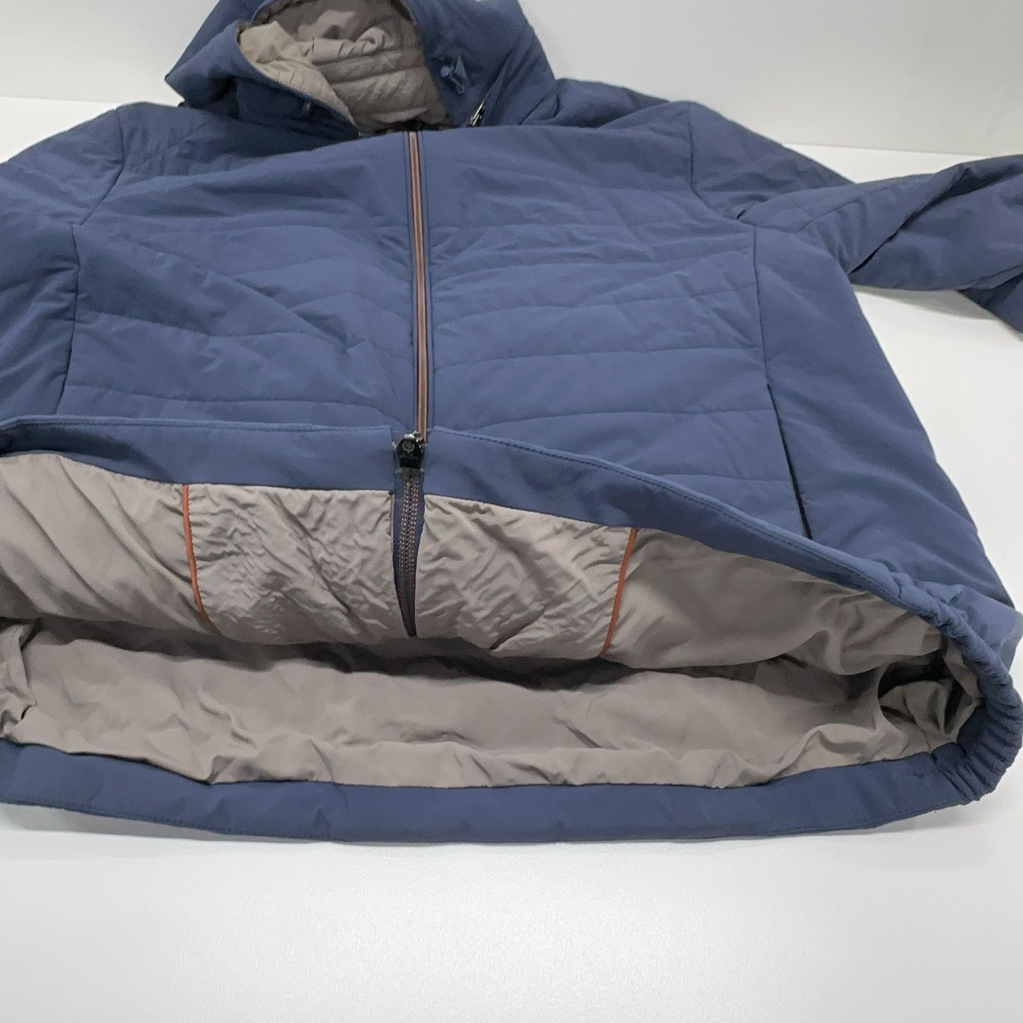 Loro Piana Loro Piana Hooded Light Jacket Blue Size L Size US L / EU 52-54 / 3 - 10 Thumbnail