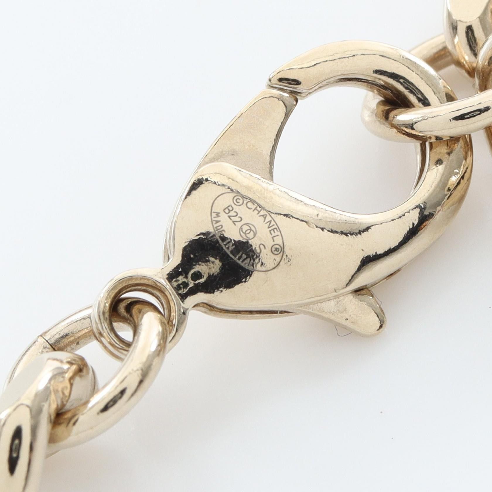 Chanel Chanel Chanel Coco Mark Choker Necklace Metal Necklace AB8244 DUTY FREE for USA Size ONE SIZE - 5 Thumbnail