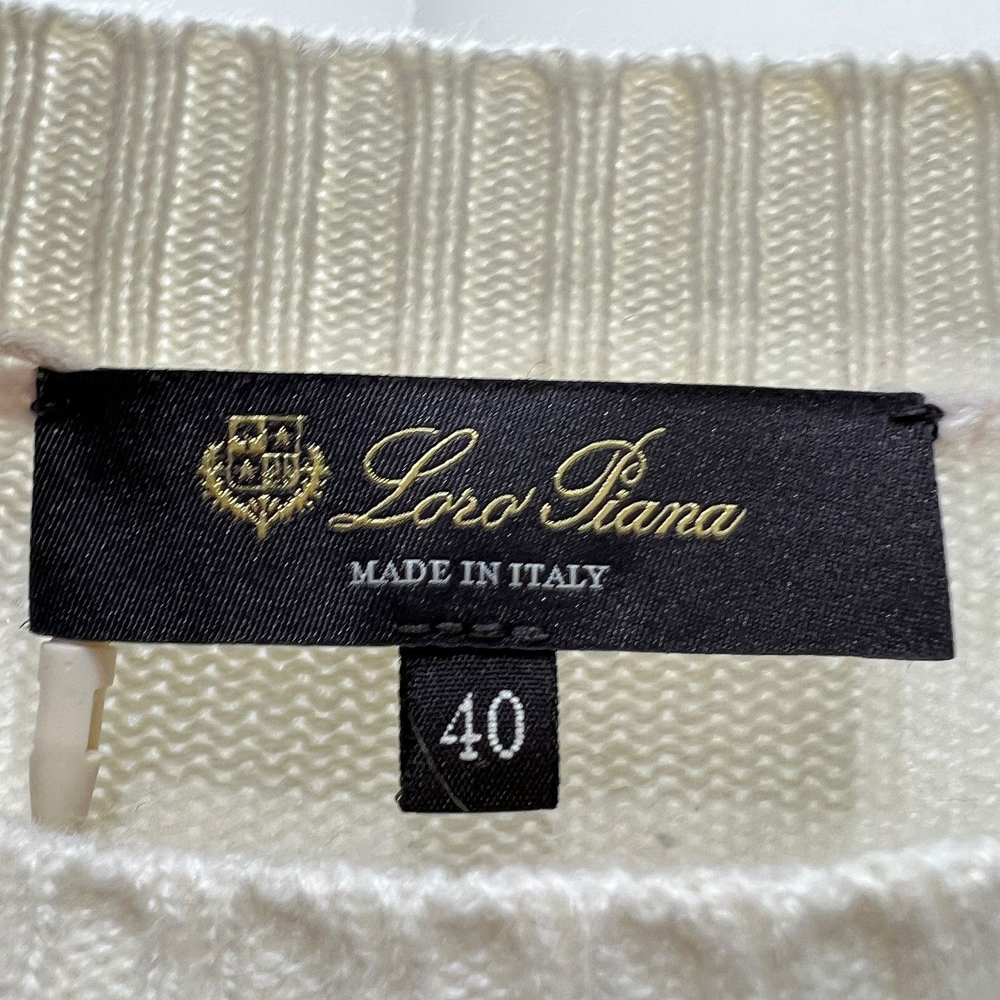 Loro Piana Loro Piana University Logo Cashmere Sweater Size 40 Size S / US 4 / IT 40 - 3 Thumbnail