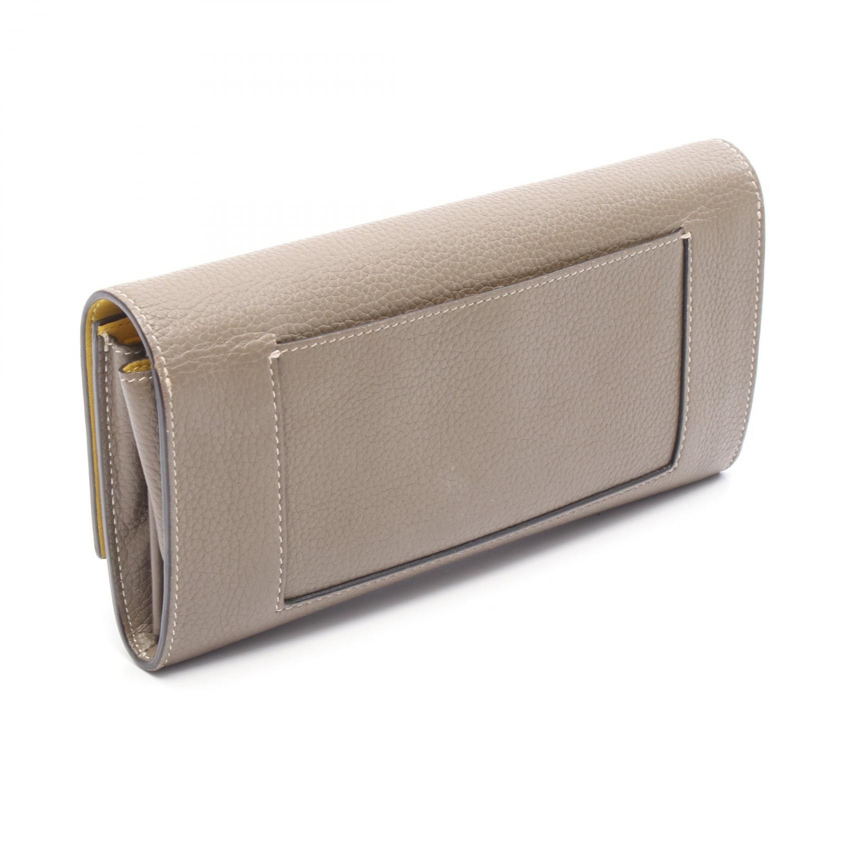 Celine Celine CELINE Large Flap Multifunction Leather Long Wallet Leather Long Wallet 101673AFE DUTY FREE for USA Size ONE SIZE - 2 Thumbnail