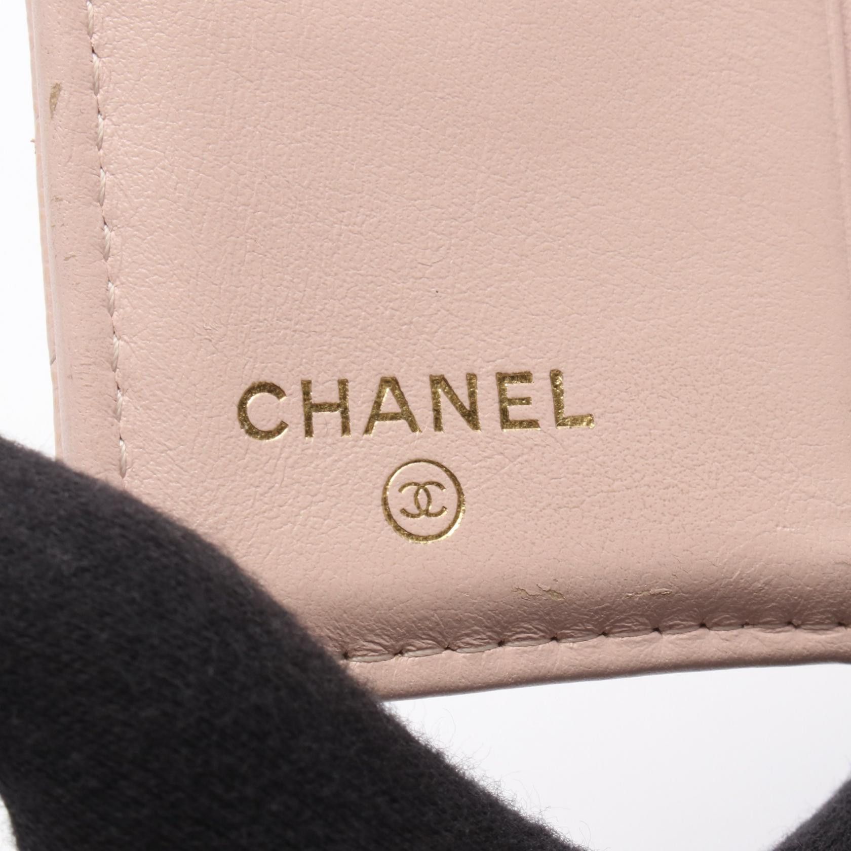Chanel Chanel CHANEL Matelasse Grained Calf Small Wallet Leather Short Wallet AP3341 DUTY FREE for USA Size ONE SIZE - 5 Thumbnail