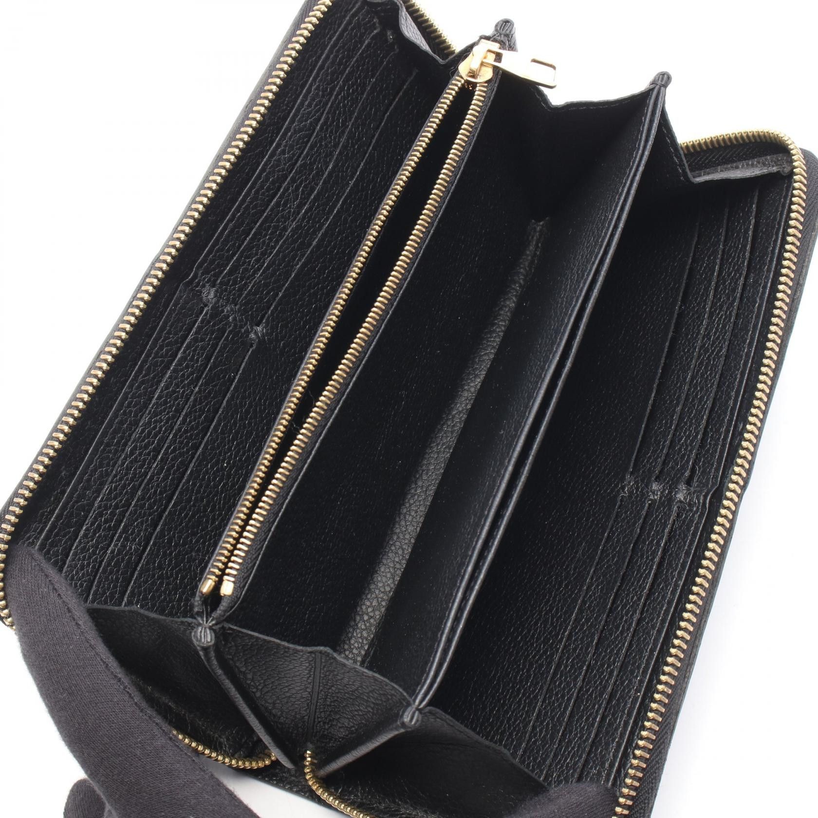 Louis Vuitton Louis Vuitton Louis Vuitton Zippy Wallet Monogram Empreinte Long Wallet Leather Long Wallet M61864 DUTY FREE for USA Size ONE SIZE - 3 Thumbnail