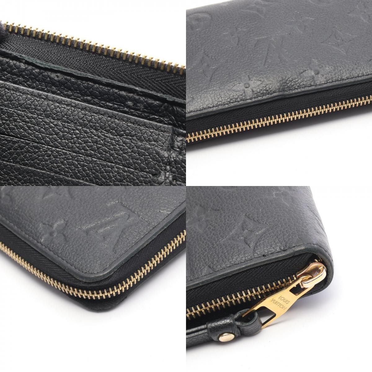 Louis Vuitton Louis Vuitton Louis Vuitton Zippy Wallet Monogram Empreinte Long Wallet Leather Long Wallet M61864 DUTY FREE for USA Size ONE SIZE - 9 Thumbnail