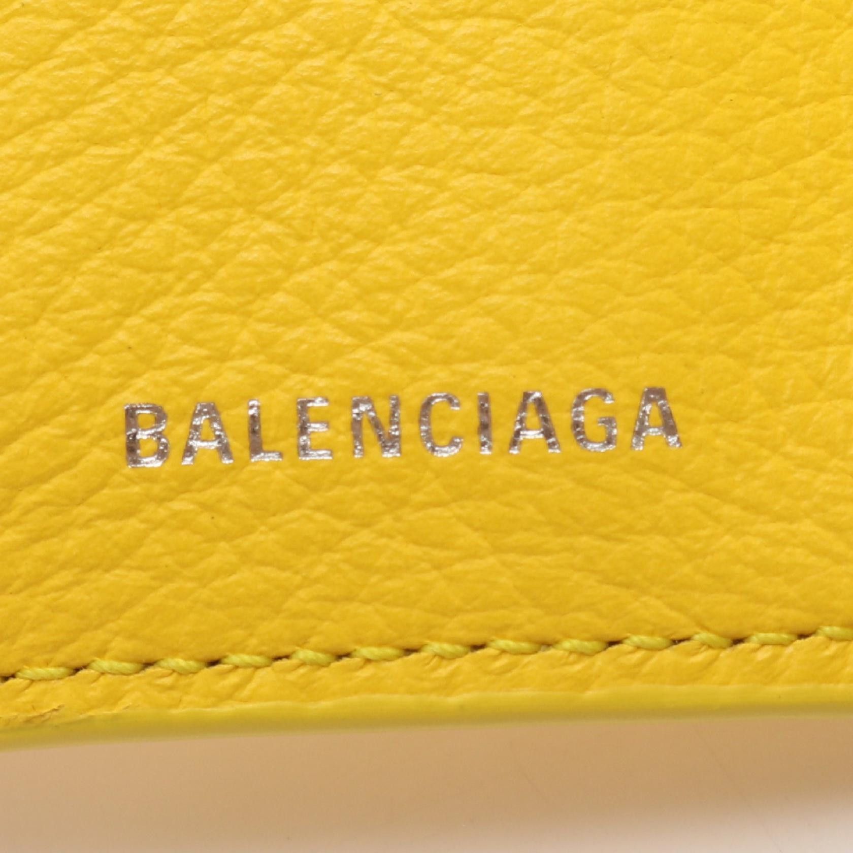 Balenciaga Balenciaga Balenciaga Paper Mini Wallet Trifold Wallet Leather Short Wallet 391446 DUTY FREE for USA Size ONE SIZE - 5 Thumbnail