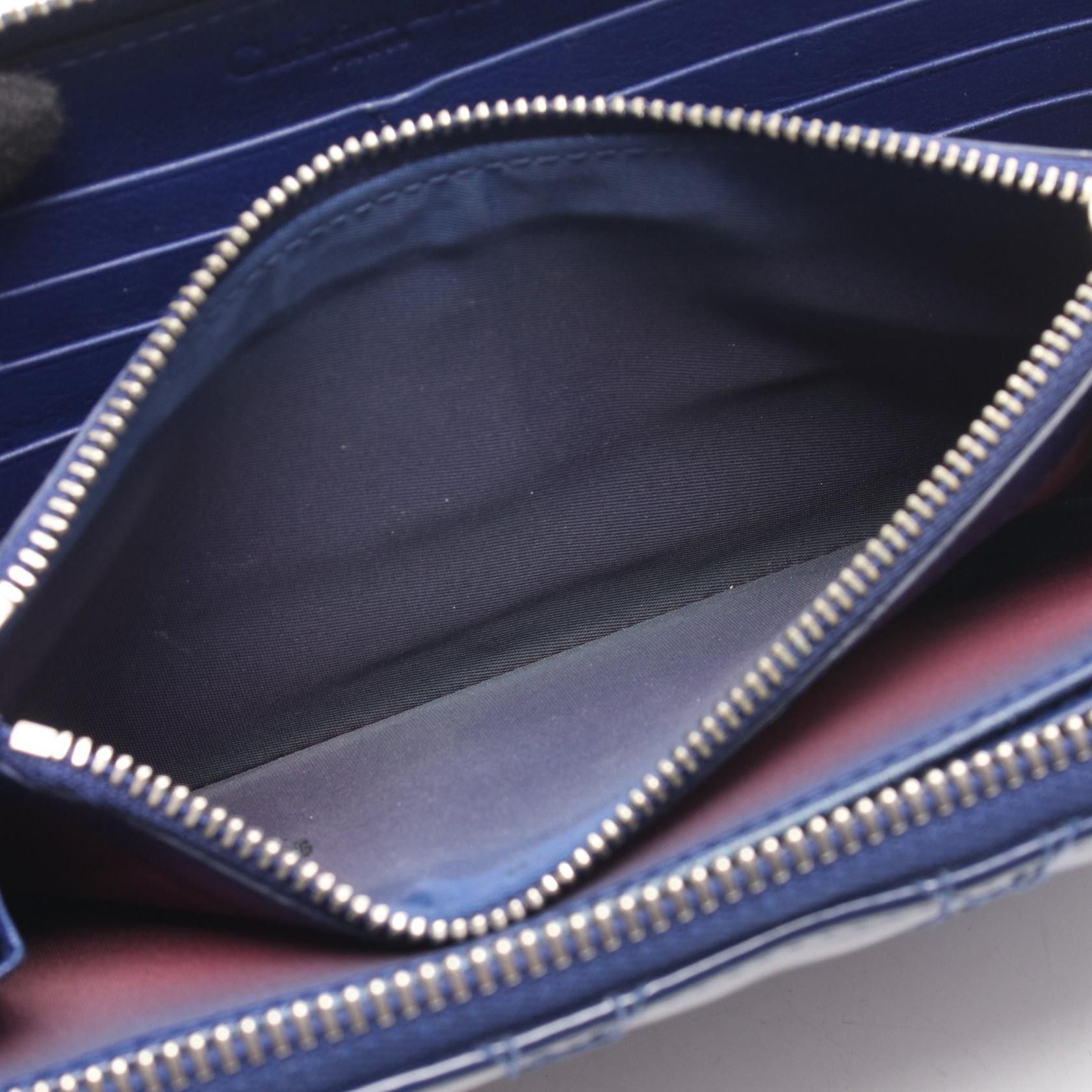 Dior Dior Christian Dior Lady Dior Patent Leather Long Wallet Leather Long Wallet DUTY FREE for USA Size ONE SIZE - 8 Thumbnail