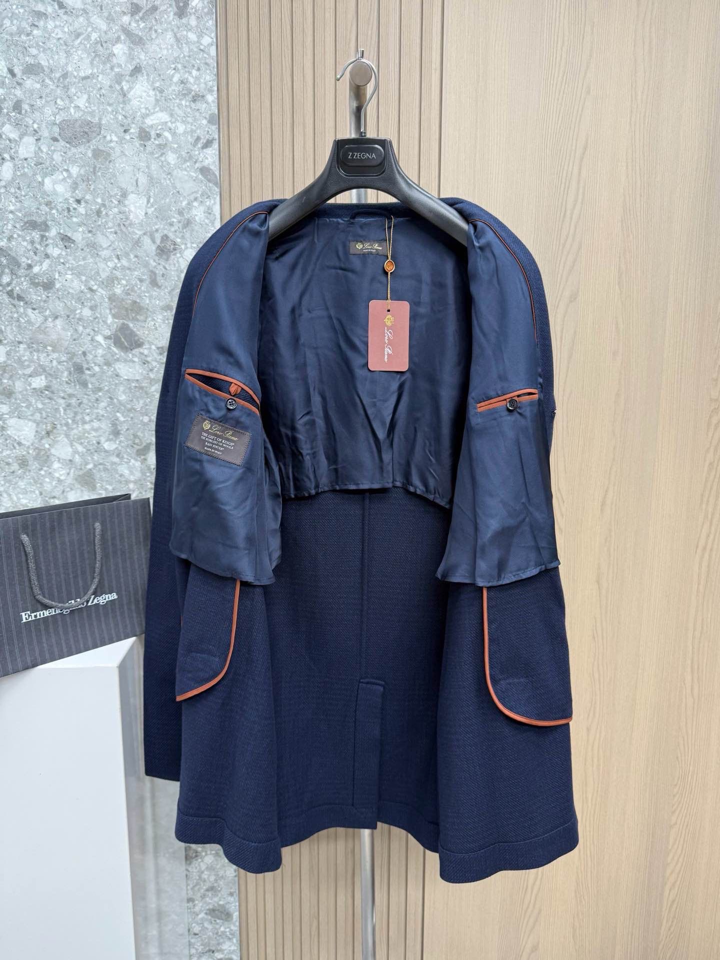 Loro Piana Loro Piana The Gift of Kings Wool Coat Size L Size US L / EU 52-54 / 3 - 3 Thumbnail